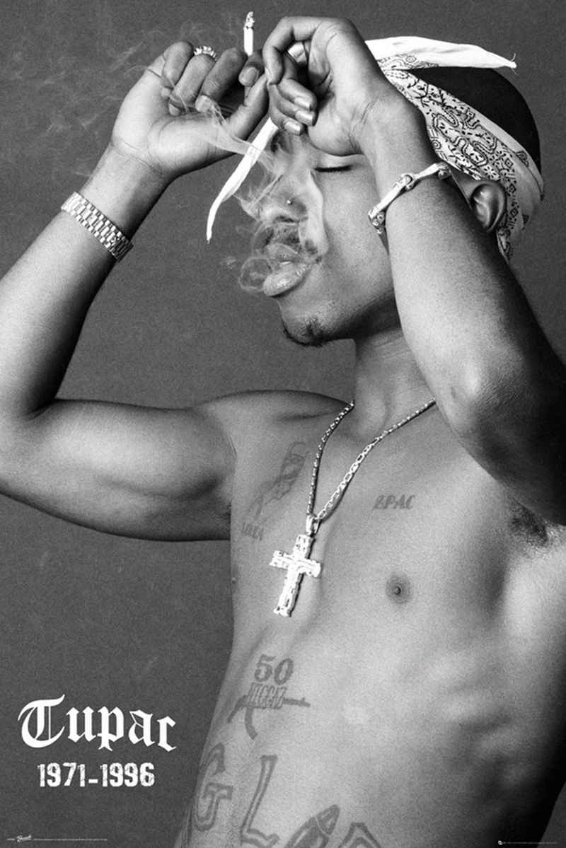 GB eye Poster »Tupac Shakur Poster Smoke 61 x 91,5 cm«