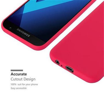 Cadorabo Handyhülle Samsung Galaxy A5 2017 Samsung Galaxy A5 2017, Flexible TPU Silikon Handy Schutzhülle - Hülle - ultra slim