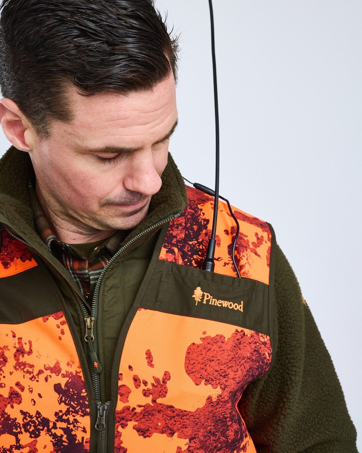 Pinewood Jagdweste Signalweste Hunters Camou