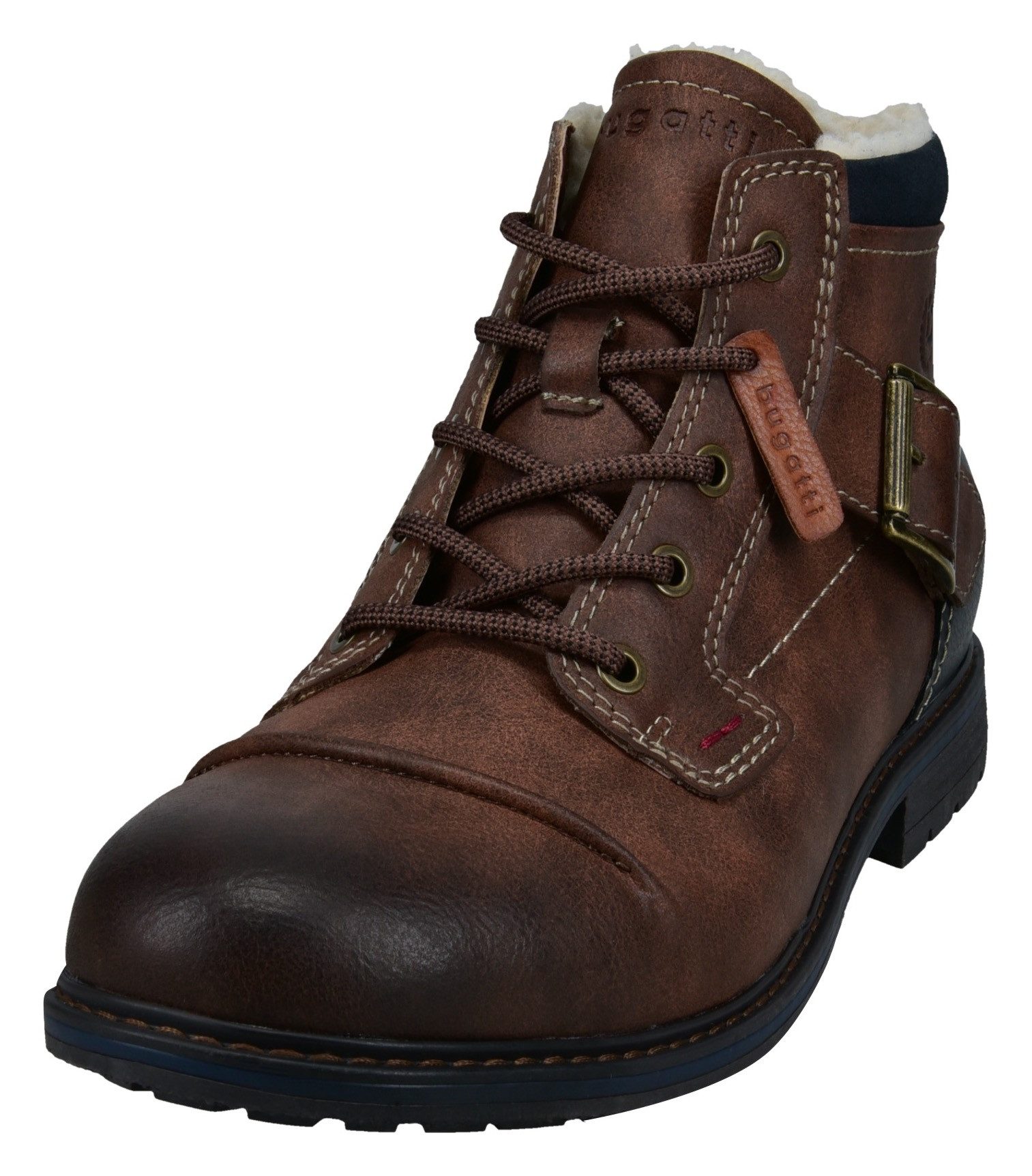 bugatti Winterboots Boots, Schnürboots, Workerboots mit Innenreißverschluss günstig online kaufen