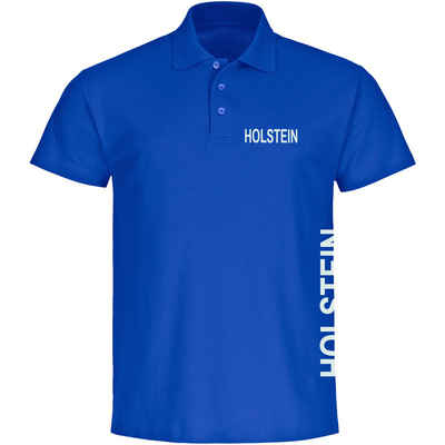 multifanshop Poloshirt Holstein - Brust & Seite - Polo