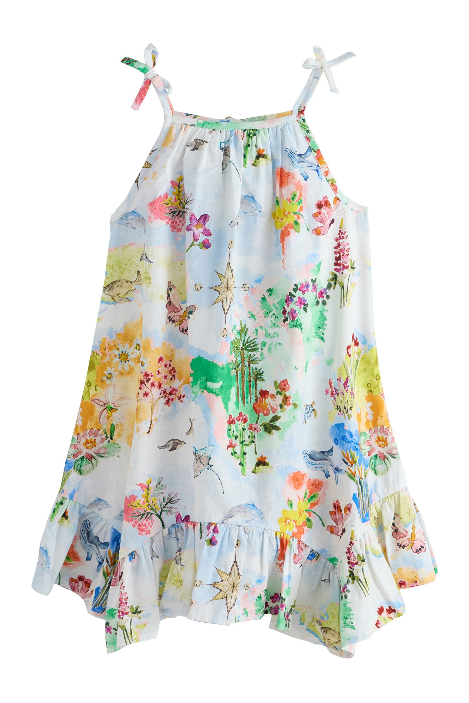 Trägerkleid Sommerkleid mit Trägern
