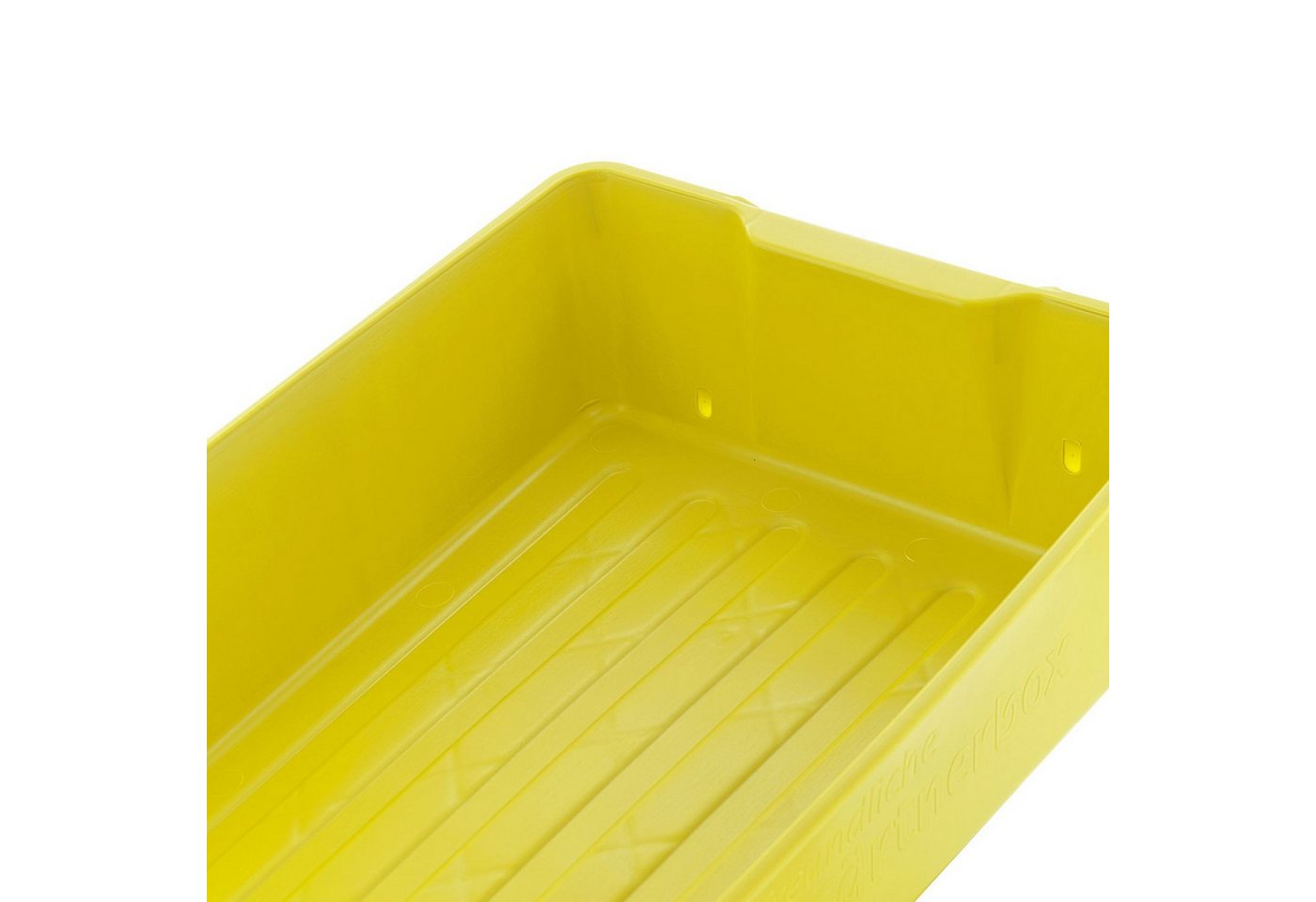 Thumbnail - BURI Pflanzkübel Profi Gärtnerbox Pflanzschale 58x32x11cm Anzuchttopf gelb Pflanzwanne