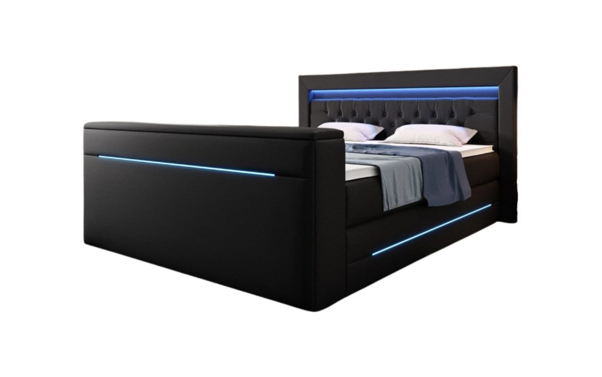 Luxusbetten24 Boxspringbett Merkur, mit TV Lift günstig online kaufen