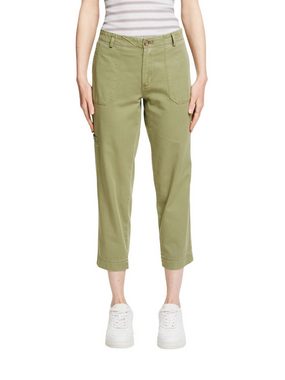 Esprit Caprihose Capri-Hose aus Pima Baumwolle