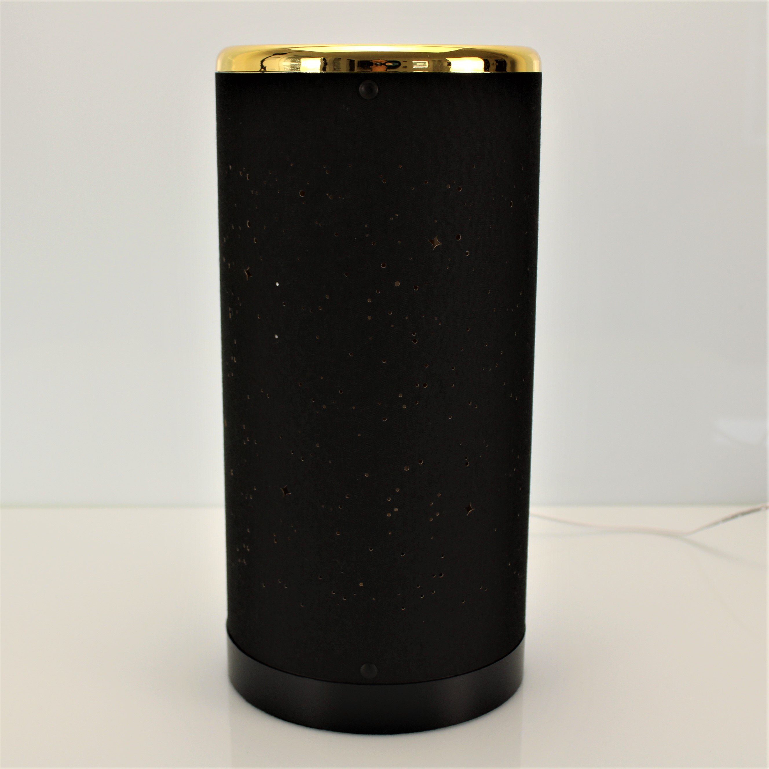 Online-Fuchs LED Tischleuchte mit Sternen und 30 LED´s in SCHWARZ Stimmungs günstig online kaufen