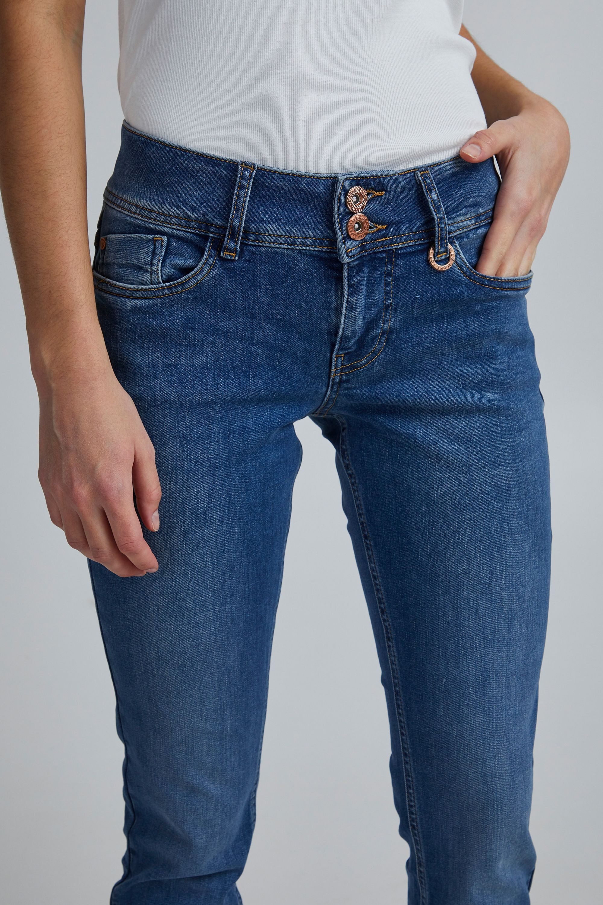 Pulz Jeans Regular-fit-Jeans 5-Pocket-Jeans