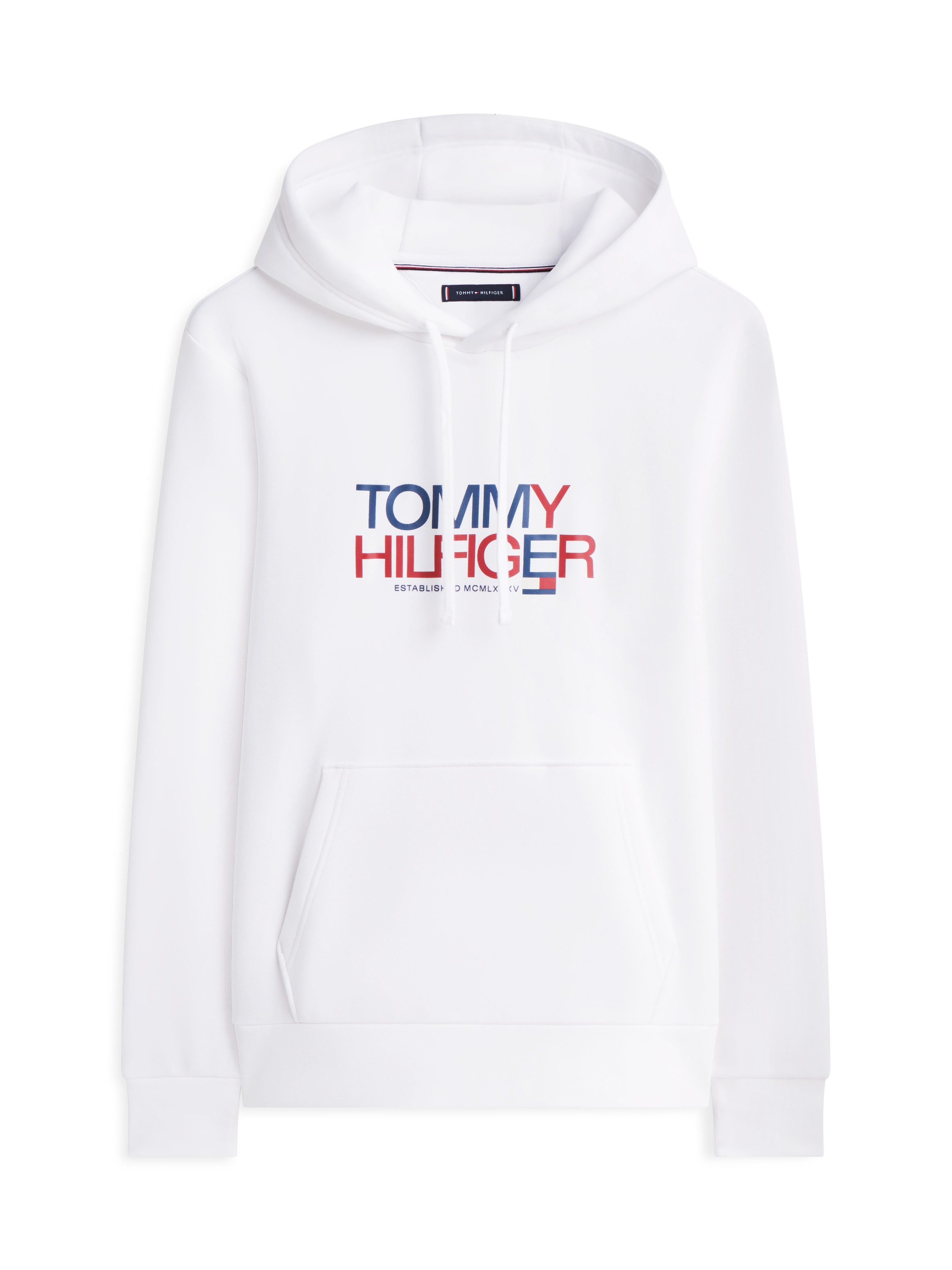 Tommy Hilfiger Kapuzensweatshirt BRAND LOVE BIG TEXT Regular fit mit Kapuze – Bild 4 von 5
