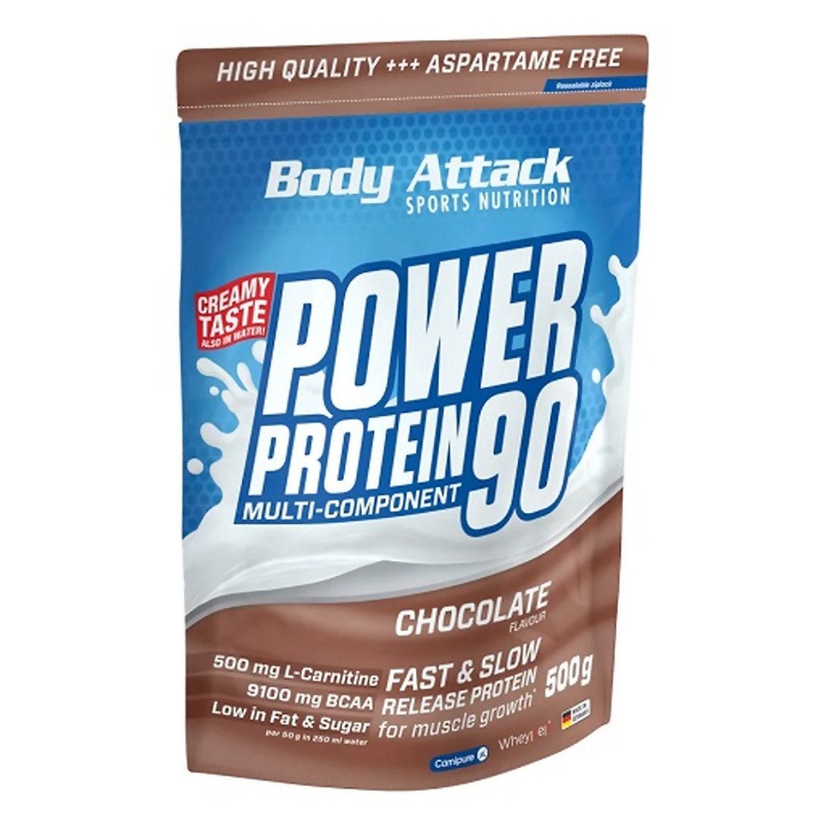 Body Attack Power Protein 90 500g Pulver, 500 g