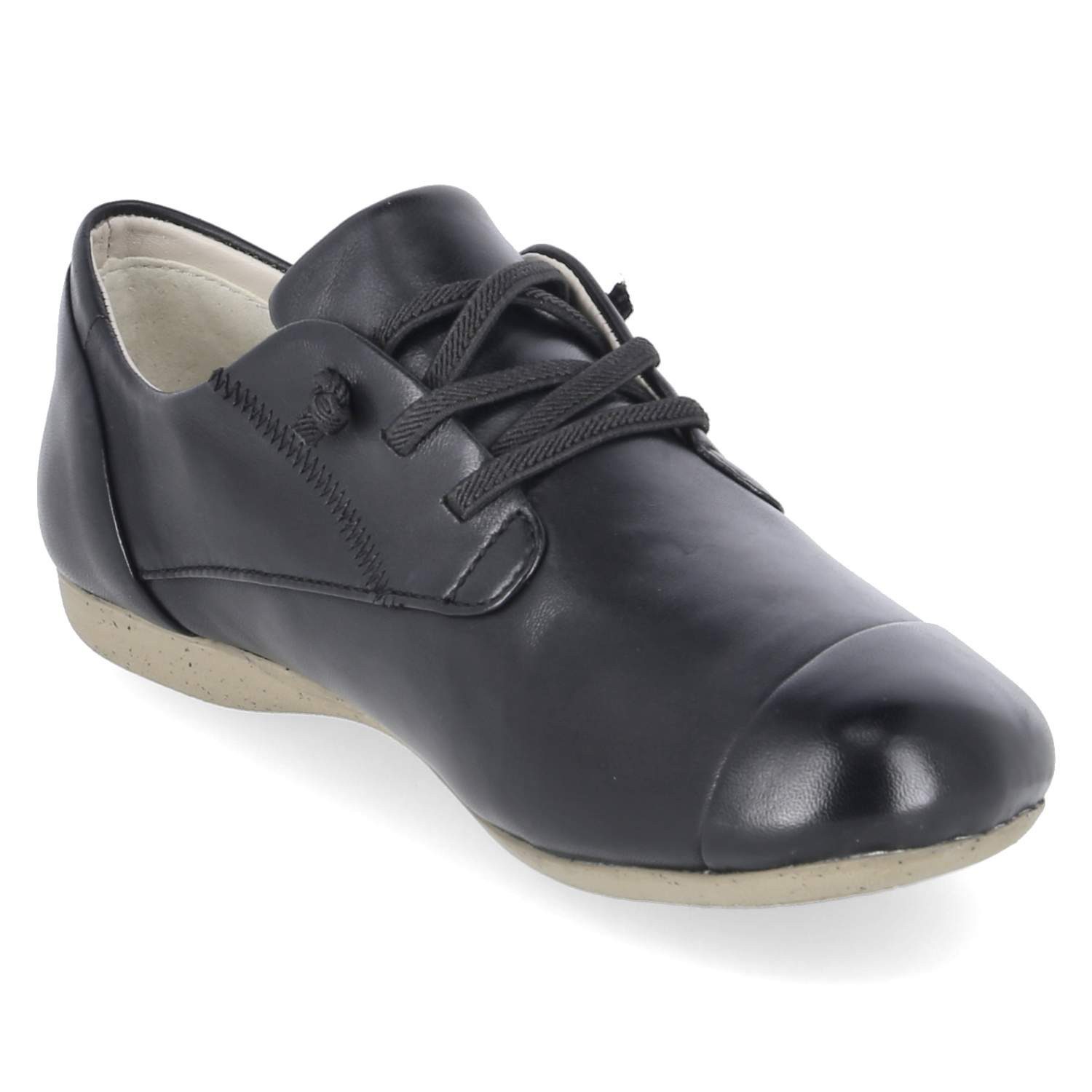 Josef Seibel Josef Seibel Slipper / Loafers 87201971/600 Damen Glattleder black Schnürschuh – Bild 5 von 5