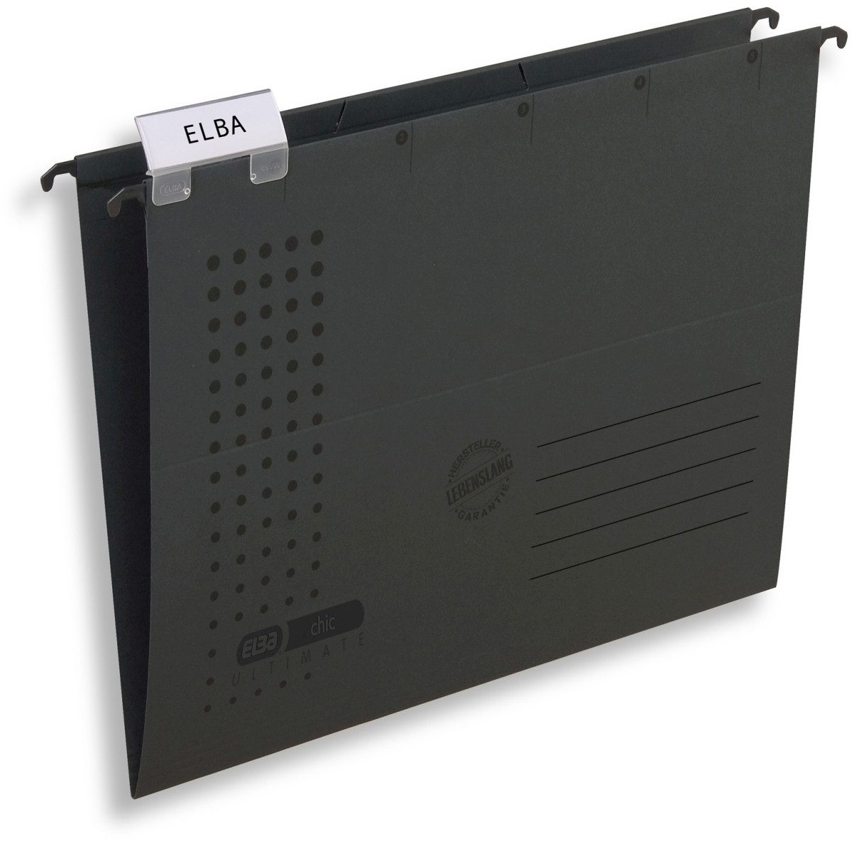 ELBA Hefter Hängemappe chic Ultimate anthrazit