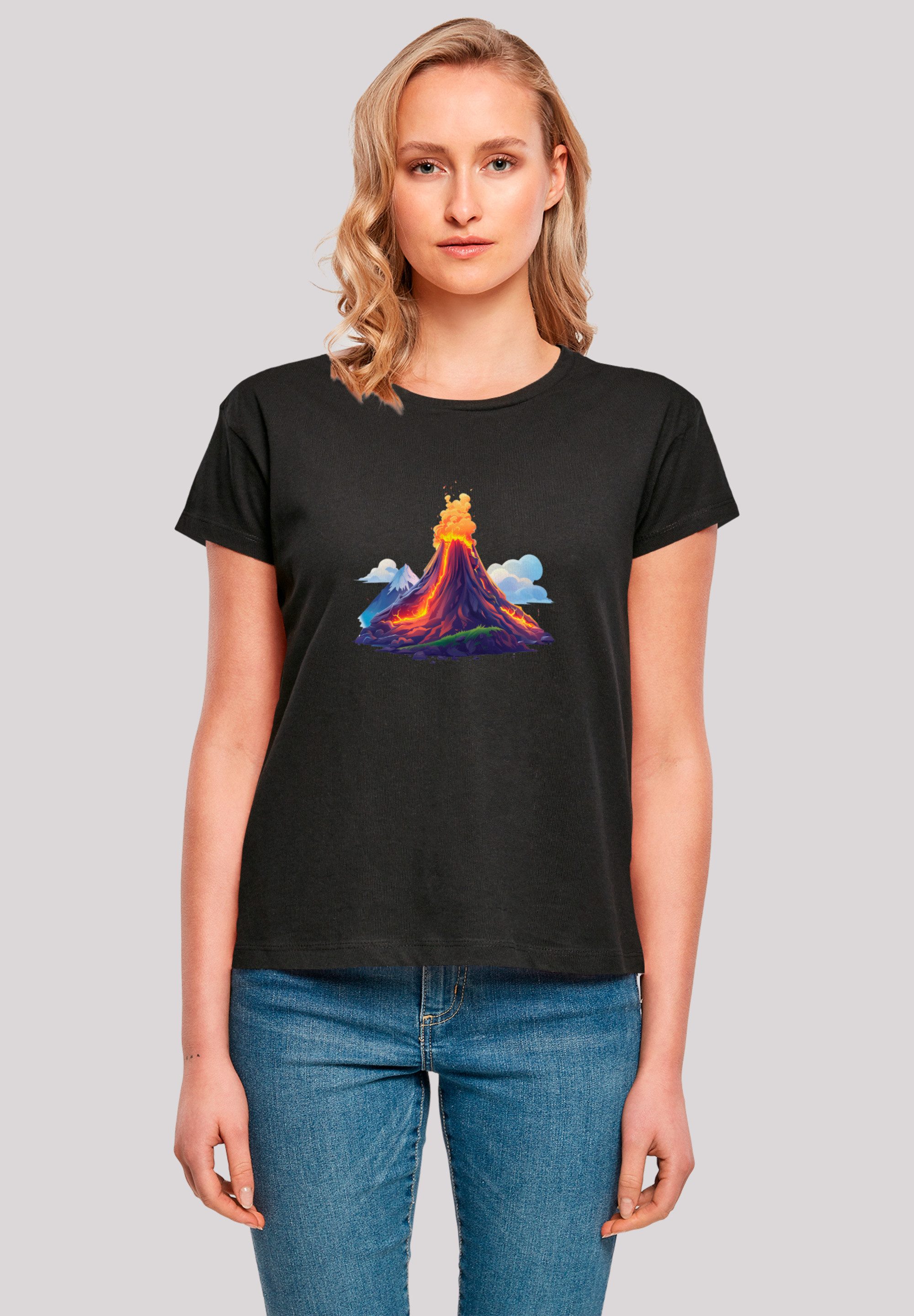 T-Shirt Vulkanausbruch