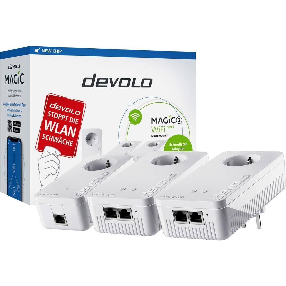 DEVOLO Powerline WLAN 2.4 Gbit/s 8625 WLAN-Access Point