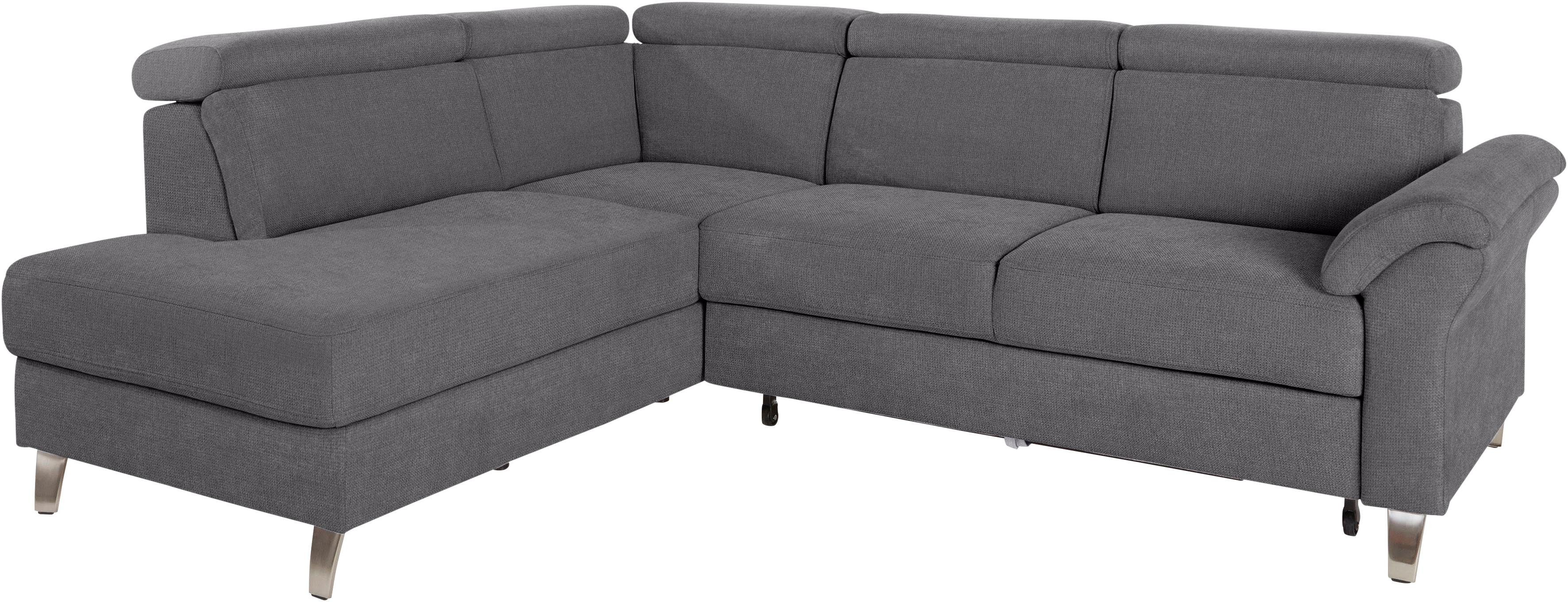 sit&more Ecksofa Arngast L-Form, inklusive Kopfteilverstellung günstig online kaufen