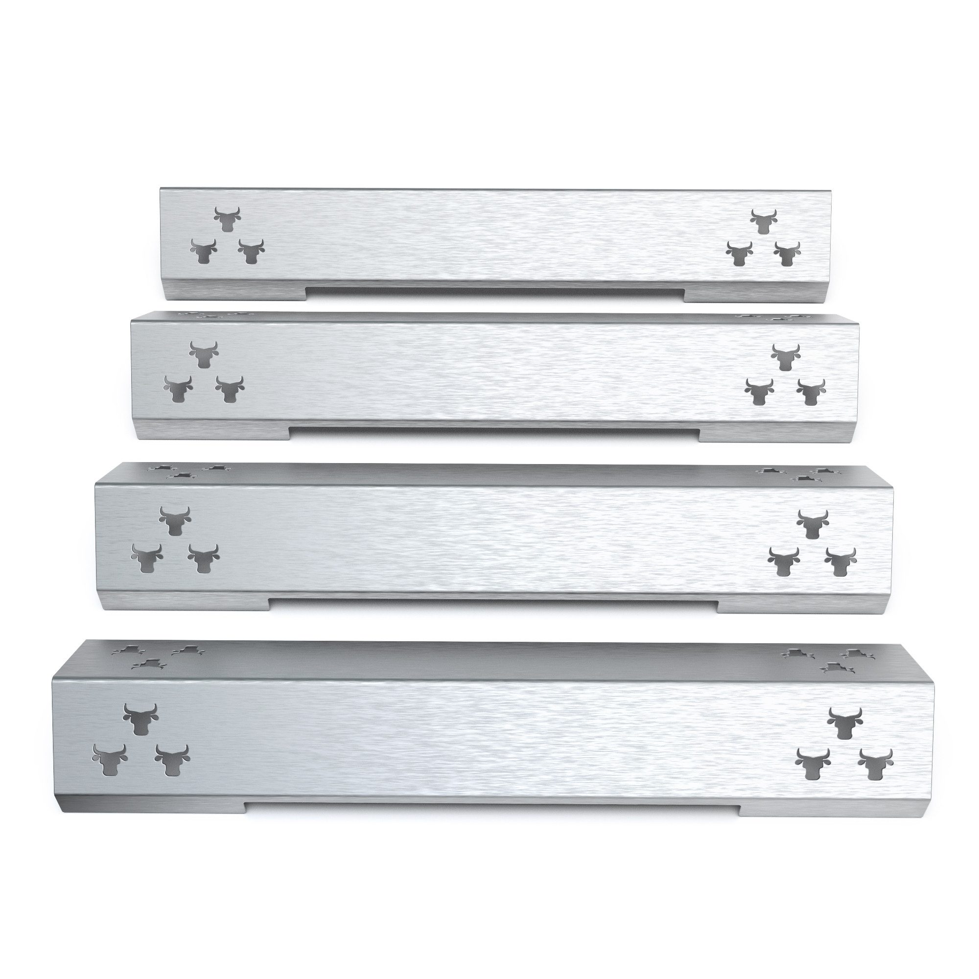 tuning-art Grillerweiterung GA05 Brennerabdeckung Edelstahl für alle Burnhard Big Fred Basic