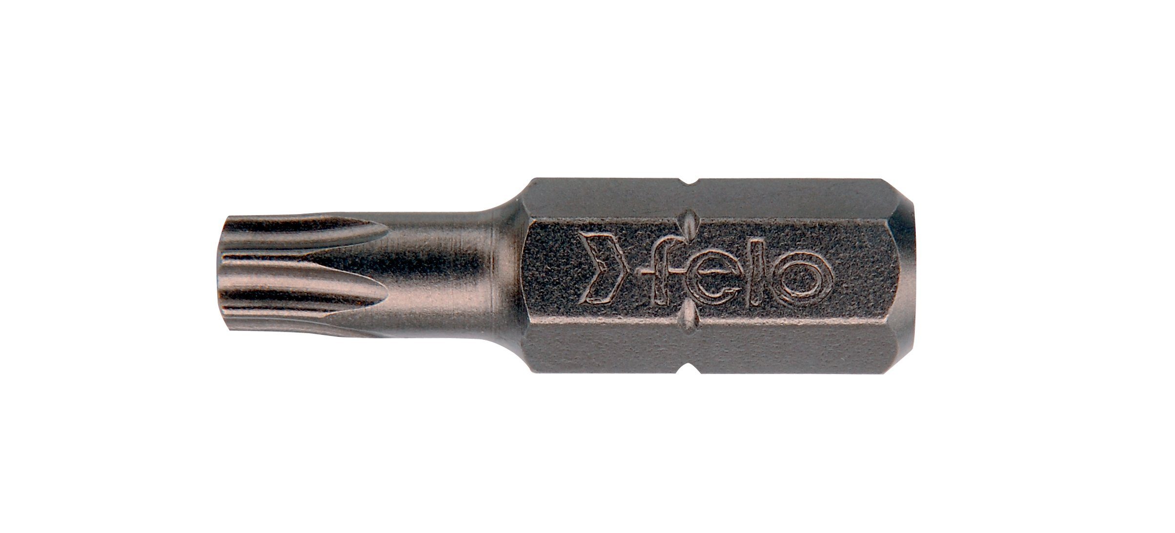 Felo Torx-Bit 30 Stück) Tx Bit, (10 Industrie 6,3 x TR C 25mm Felo