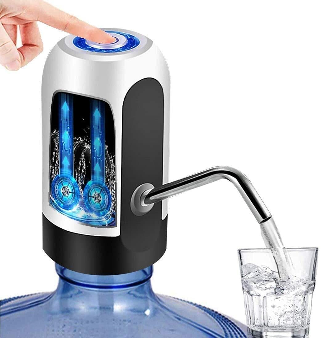Elektrische Trinkwasserpumpe Pumpspender Wasserspender Flasche Knopfschalter DE 