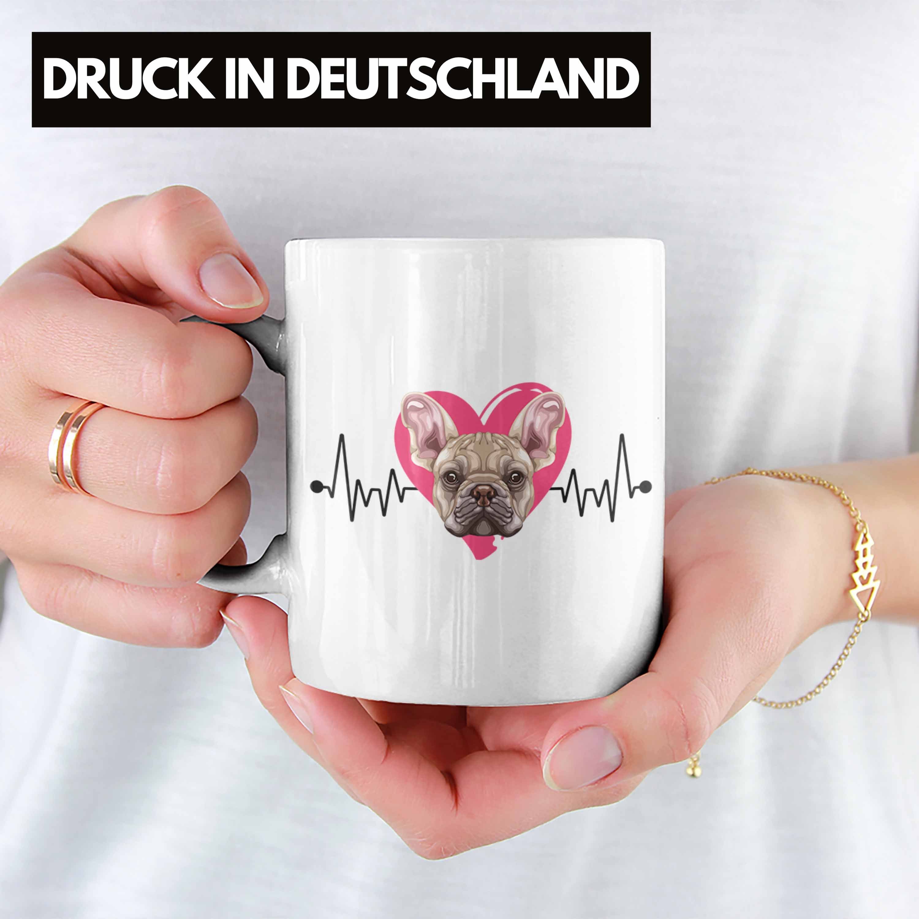 Trendation Geschen Weiss Französische Tasse Tasse Bulldogge Spruch Lustiger Besitzer Geschenk