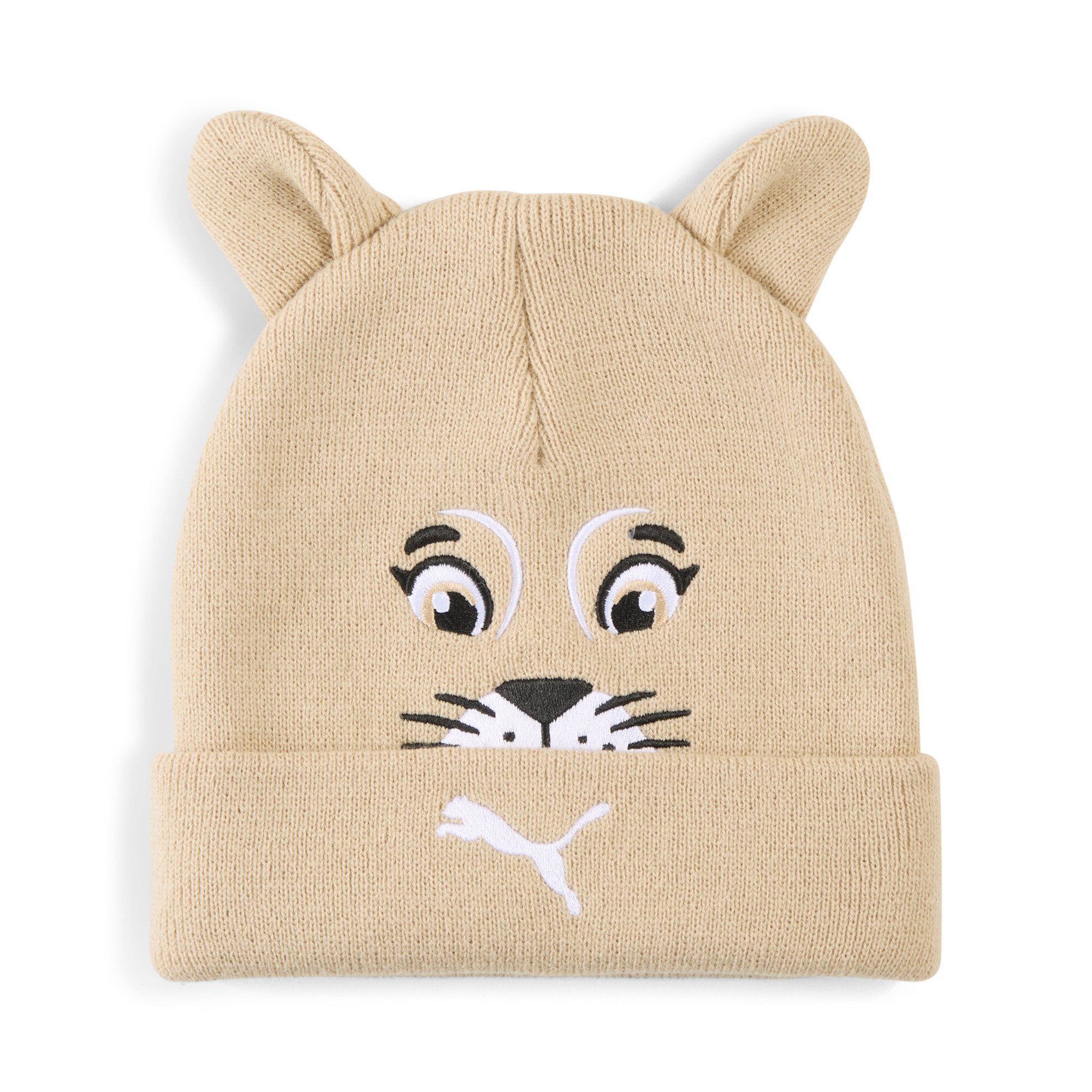PUMA Fleecemütze ANIMAL MID CROWN BEANIE JR für Kinder, für angenehme Wärme