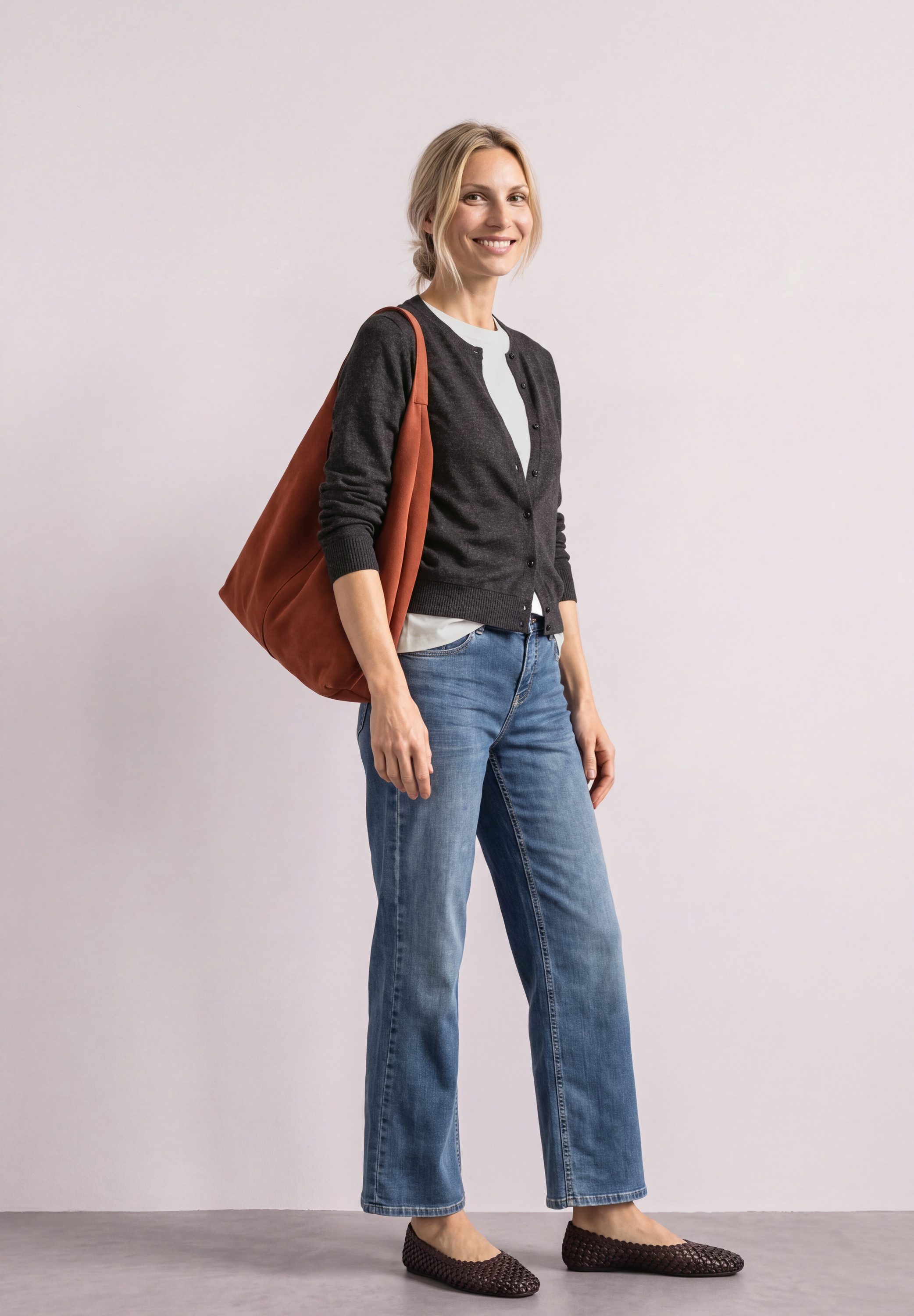 STREET ONE Cardigan aus softem Materialmix – Bild 3 von 5