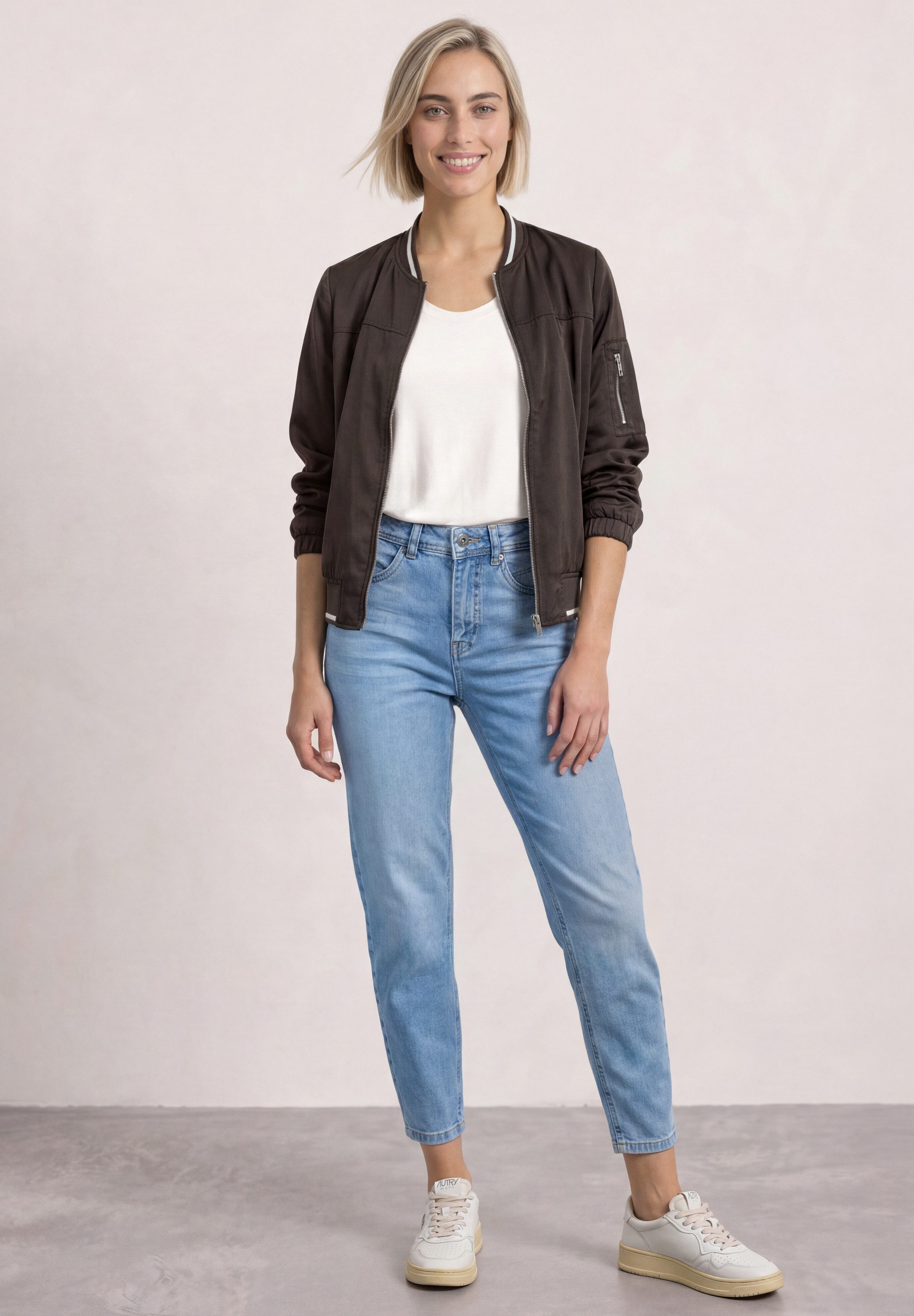STREET ONE Blouson mit Elastiksaum