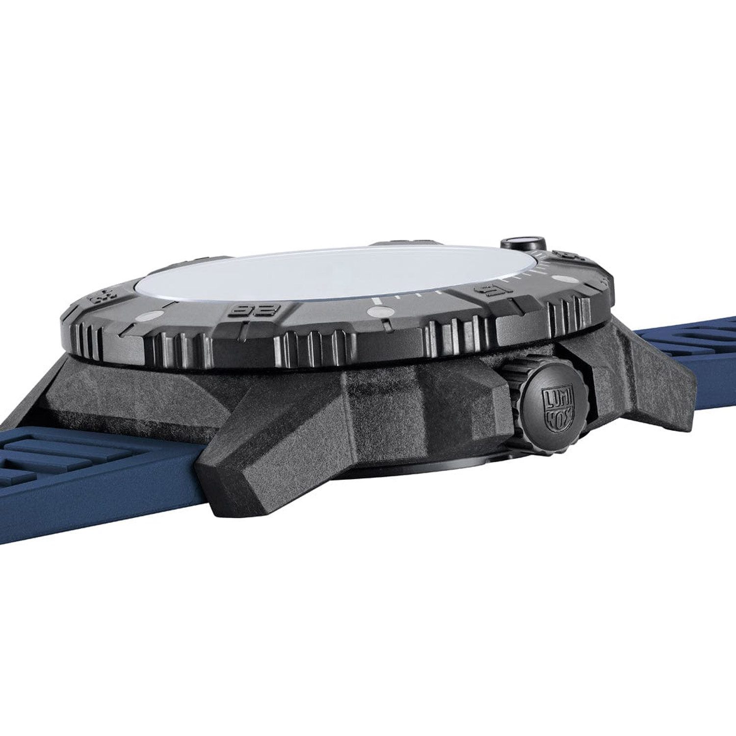 Luminox Automatikuhr XS.3863.ARB, Herrenuhr Automatik Master Carbon Blau LE