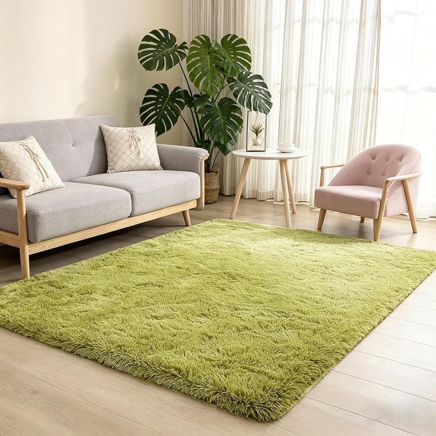 MCC direct Hochflor-Teppich Hochflor-Teppich – luxuriöser Flauschteppich - 7 Größen & 7 Farben