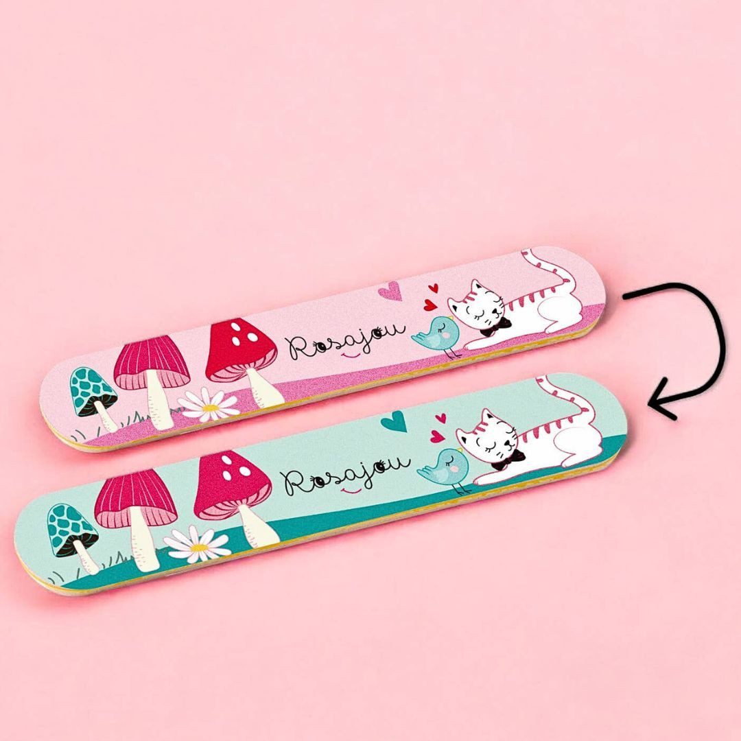 suebidou Nagellack Nagellack „Fairy“ auf Wasserbasis Peel Off zum Abziehen, nachhaltig, kreativ, wasserlöslich-peel off