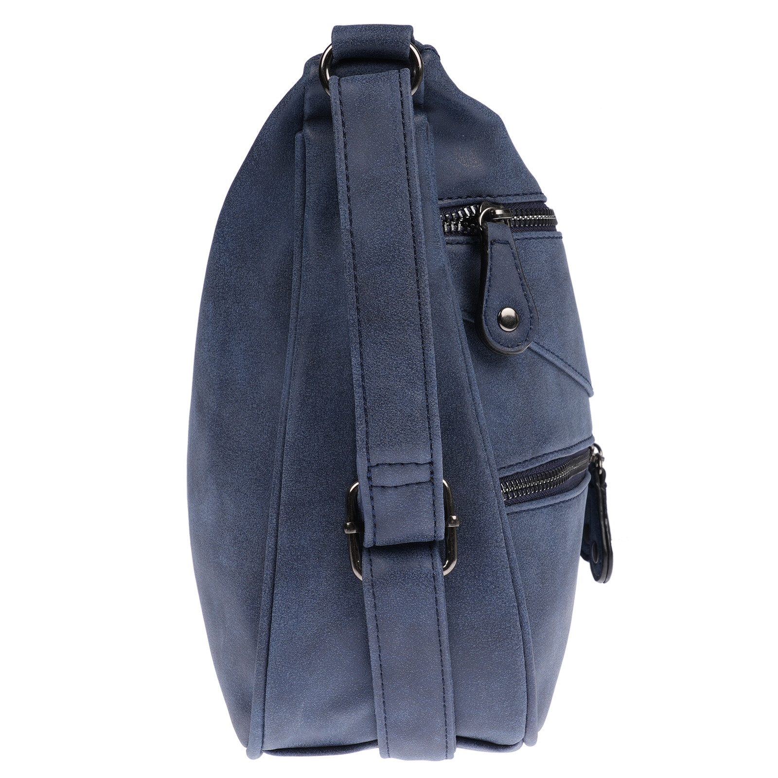 Christian Wippermann Umhängetasche Damen Tasche Schultertasche Umhängetasche Crossover (einzeln), Bag Leder Optik Handtasche – Bild 4 von 5