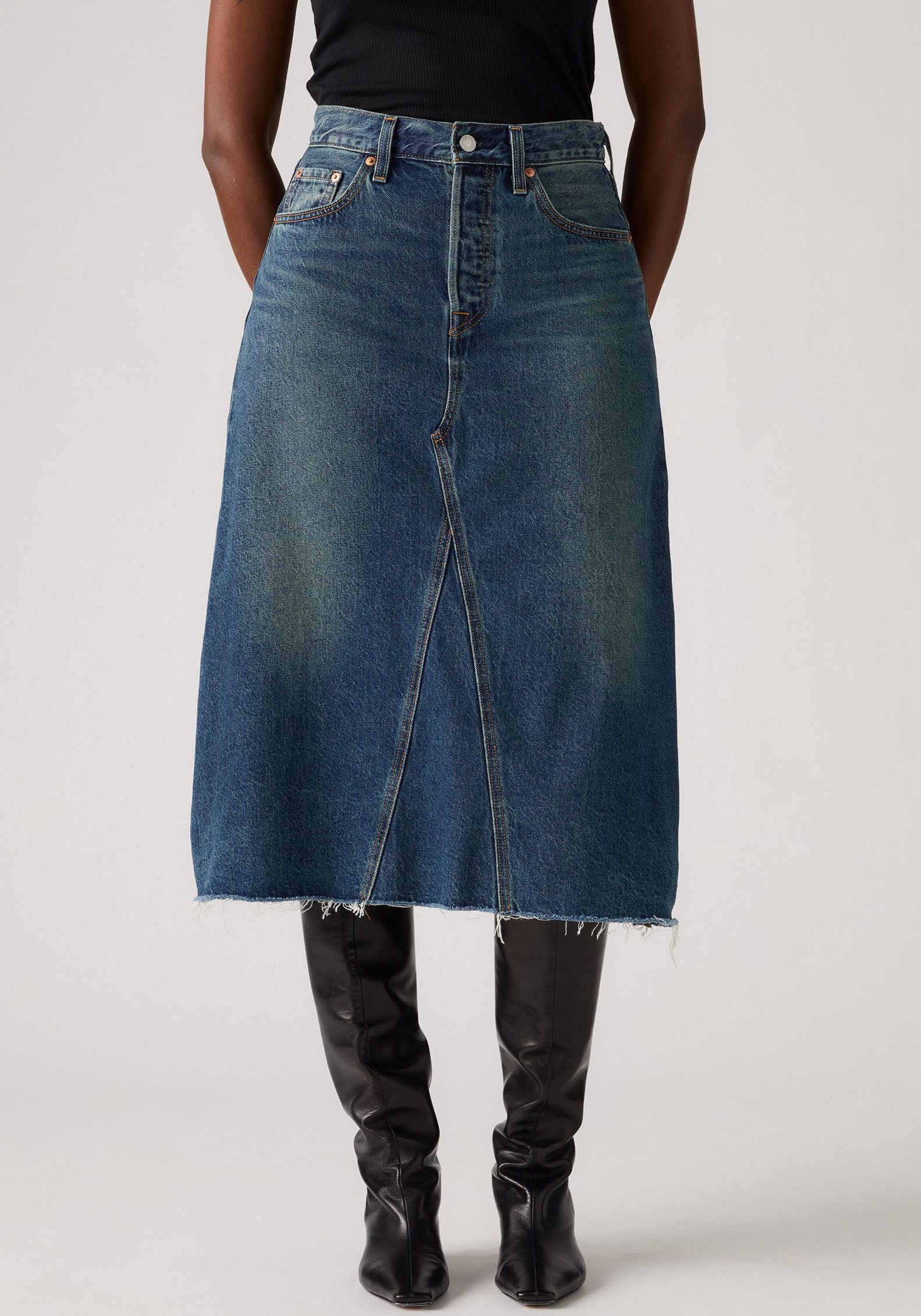 Levi's® Jeansrock HR A LINE DECON günstig online kaufen
