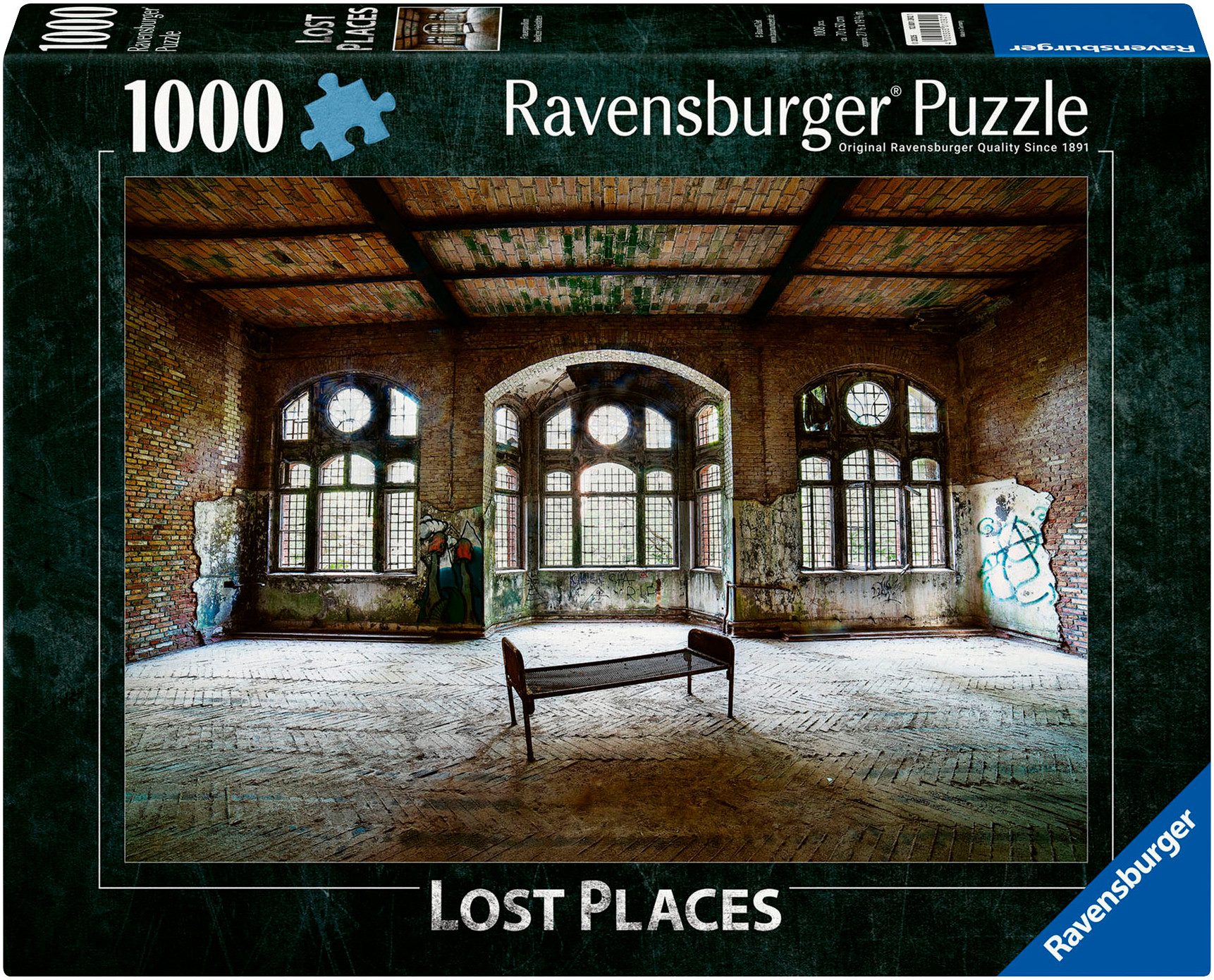 Ravensburger Puzzle Lost Places, Frauenpavillion Beelitzer Heilstätten, 100 günstig online kaufen