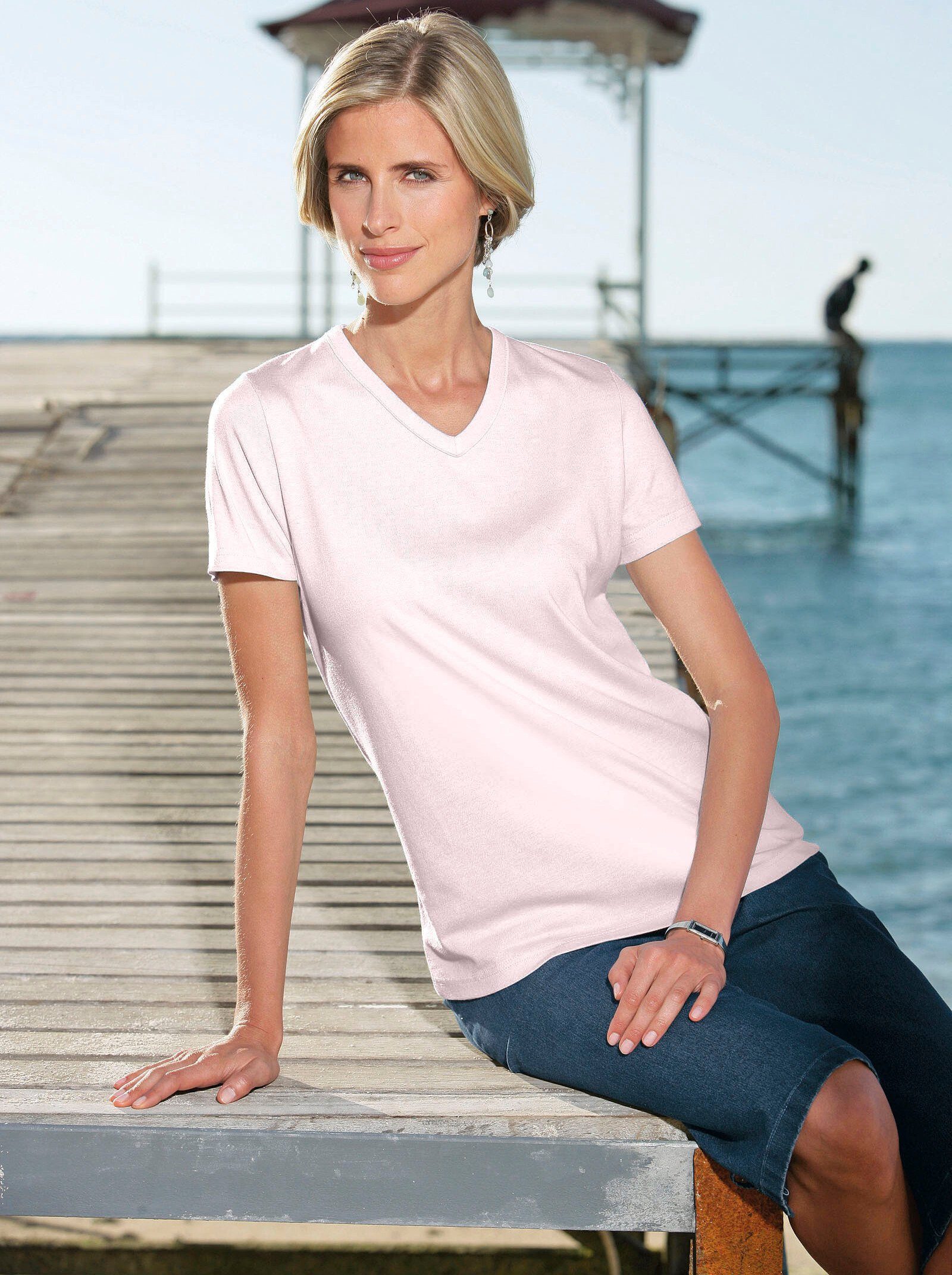 Sieh an! T-Shirt Kurzarmshirt günstig online kaufen