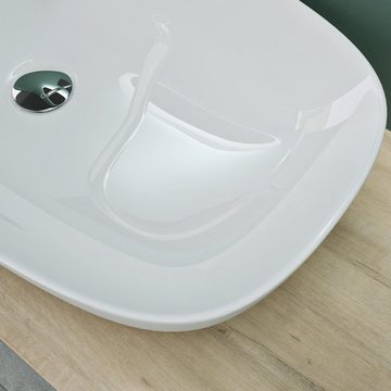 Mai & Mai Aufsatzwaschbecken Waschschale Br104 Waschbecken aus Keramik Nano-Beschichtung