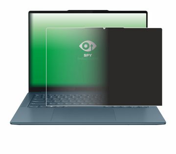 upscreen Blickschutzfolie für Lenovo Yoga Pro 7i Gen 9 14", Displayschutzfolie, Blaulichtfilter Privacy Folie Schutzfolie Sichtschutz klar Anti-Spy