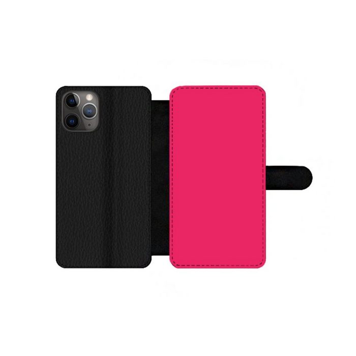 MuchoWow Handyhülle Karminrot - Farben - Palette - Rosa - Einfarbig Handyhülle Telefonhülle Apple iPhone 11 Pro