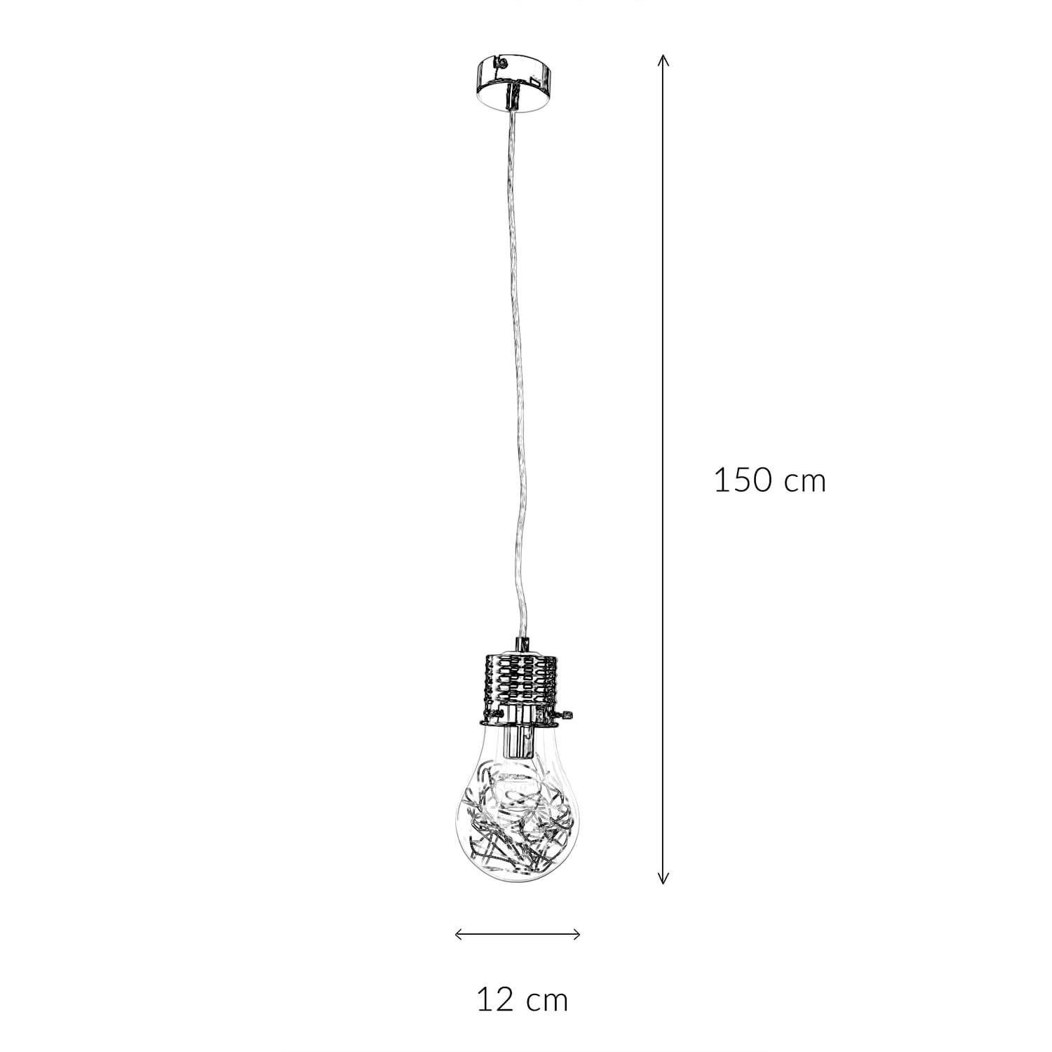 Licht-Erlebnisse Pendelleuchte Pendellampe zeitlos Lampe Wohnzimmer ohne Weiß 003, Hängeleuchte Küche Orange FUTURA Leuchtmittel