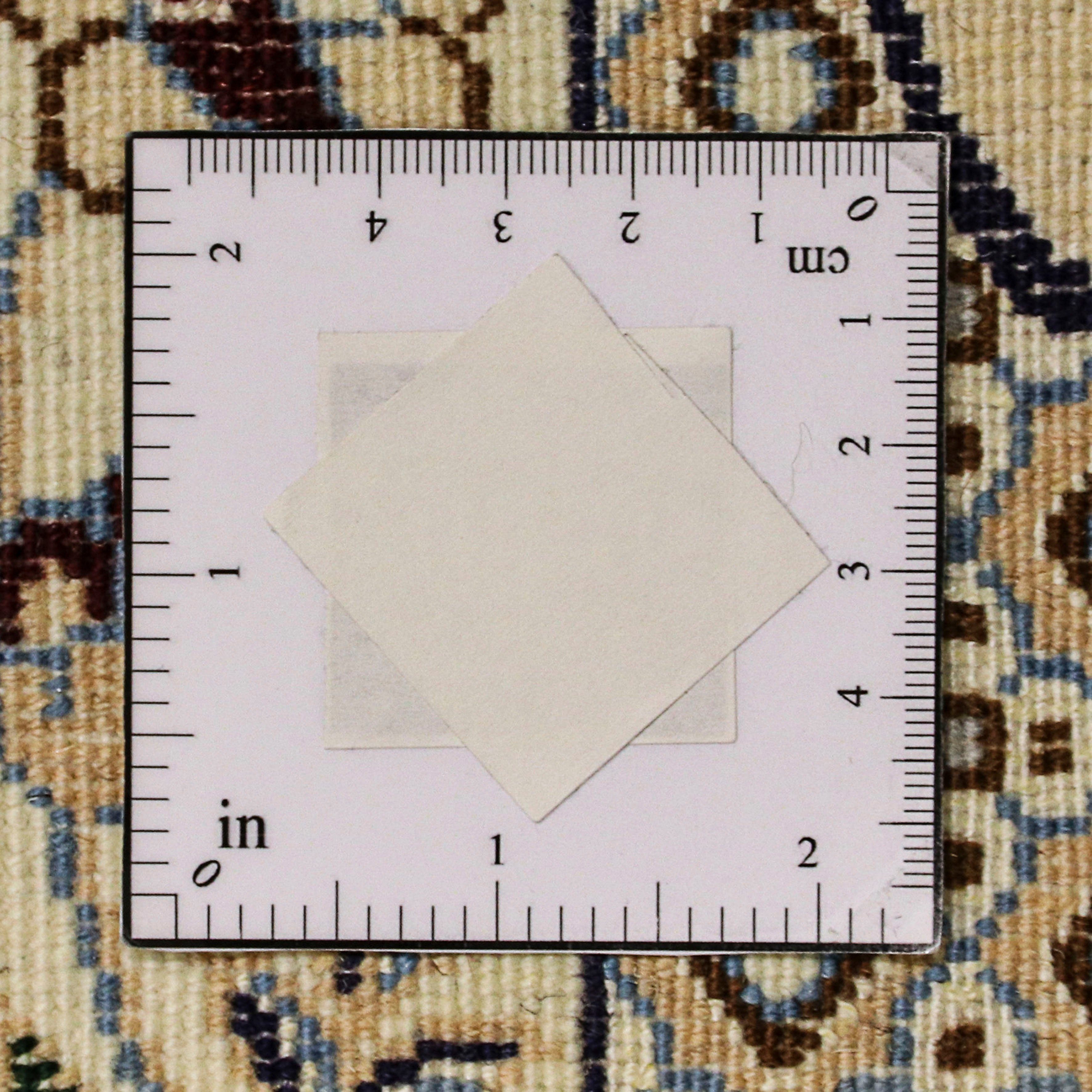 rechteckig, - x - Nain mit Einzelstück Handgeknüpft, beige, 198 Royal mm, Zertifikat 310 Höhe: morgenland, - Orientteppich - Perser cm Wohnzimmer, 10