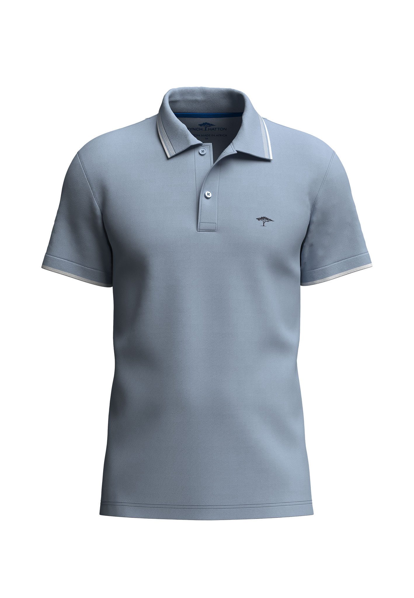 FYNCH-HATTON Poloshirt mit Logo-Stickerei
