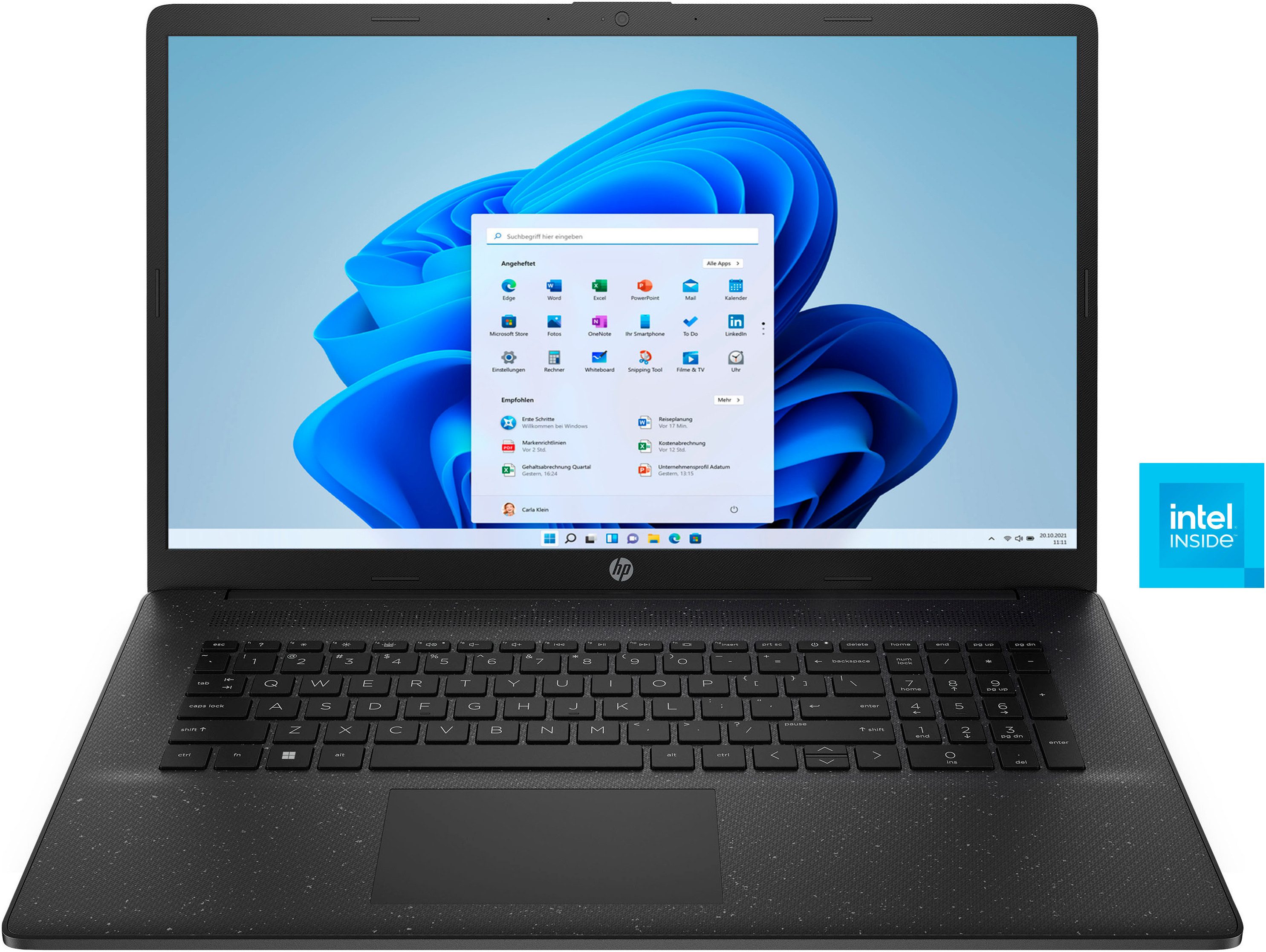 HP 17-cn3215ng Notebook (43,94 cm/17,3 Zoll, Intel N-Reihe N100, UHD Graphics, 512 GB SSD)