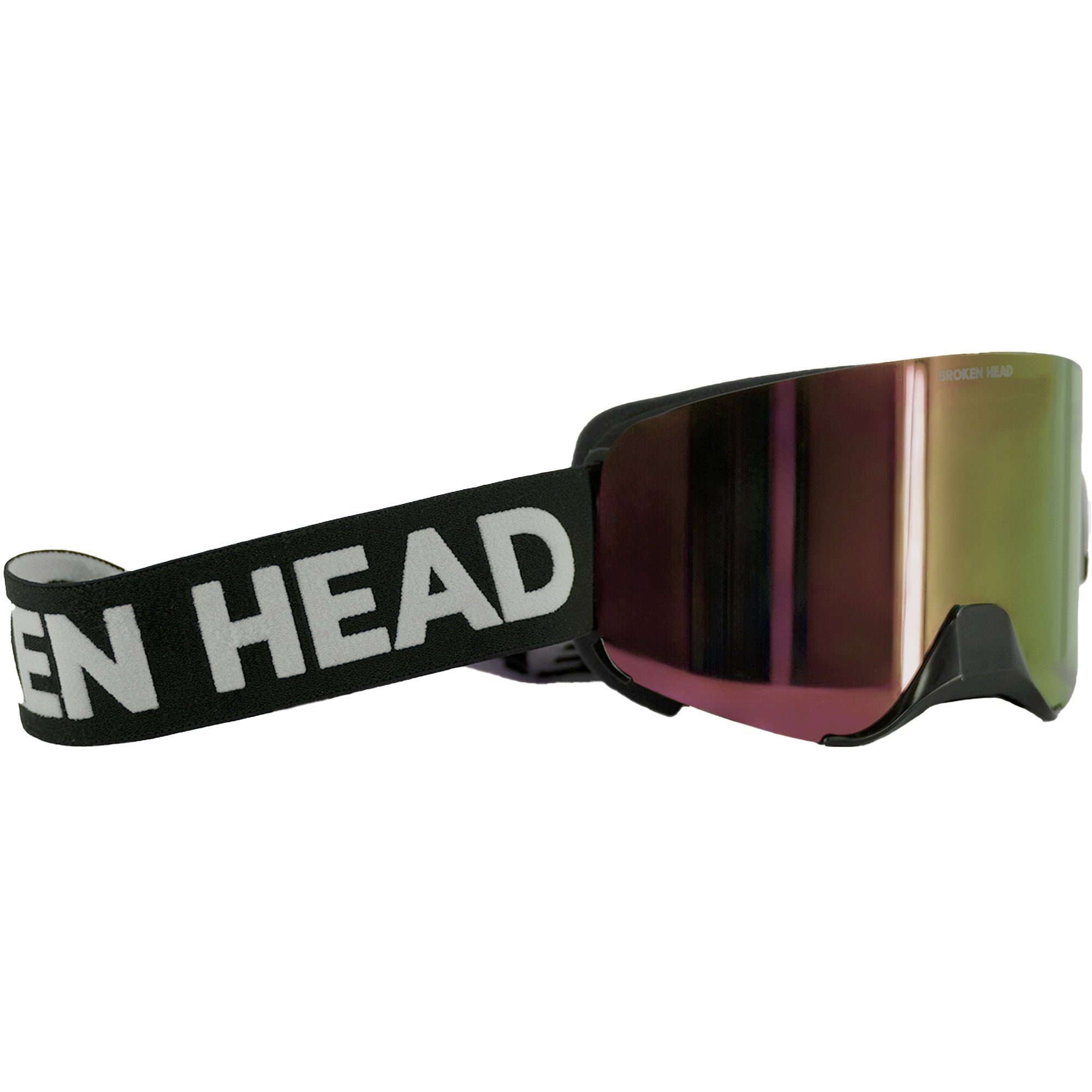 Broken Head Gläser Rose, Motorradbrille MX-Struggler Magnetische
