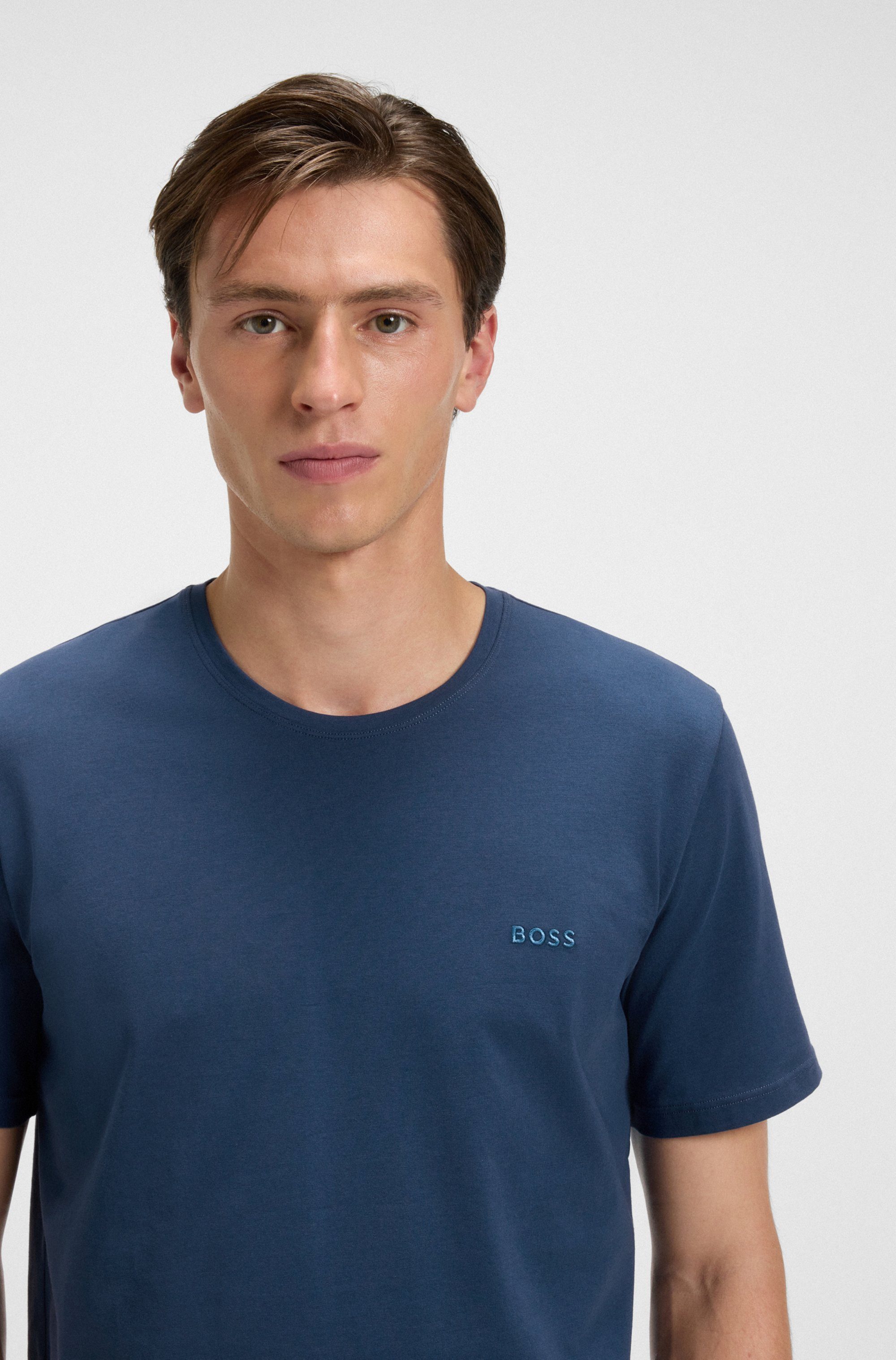 BOSS T-Shirt Mix&Match T-Shirt R mit Logostickerei günstig online kaufen