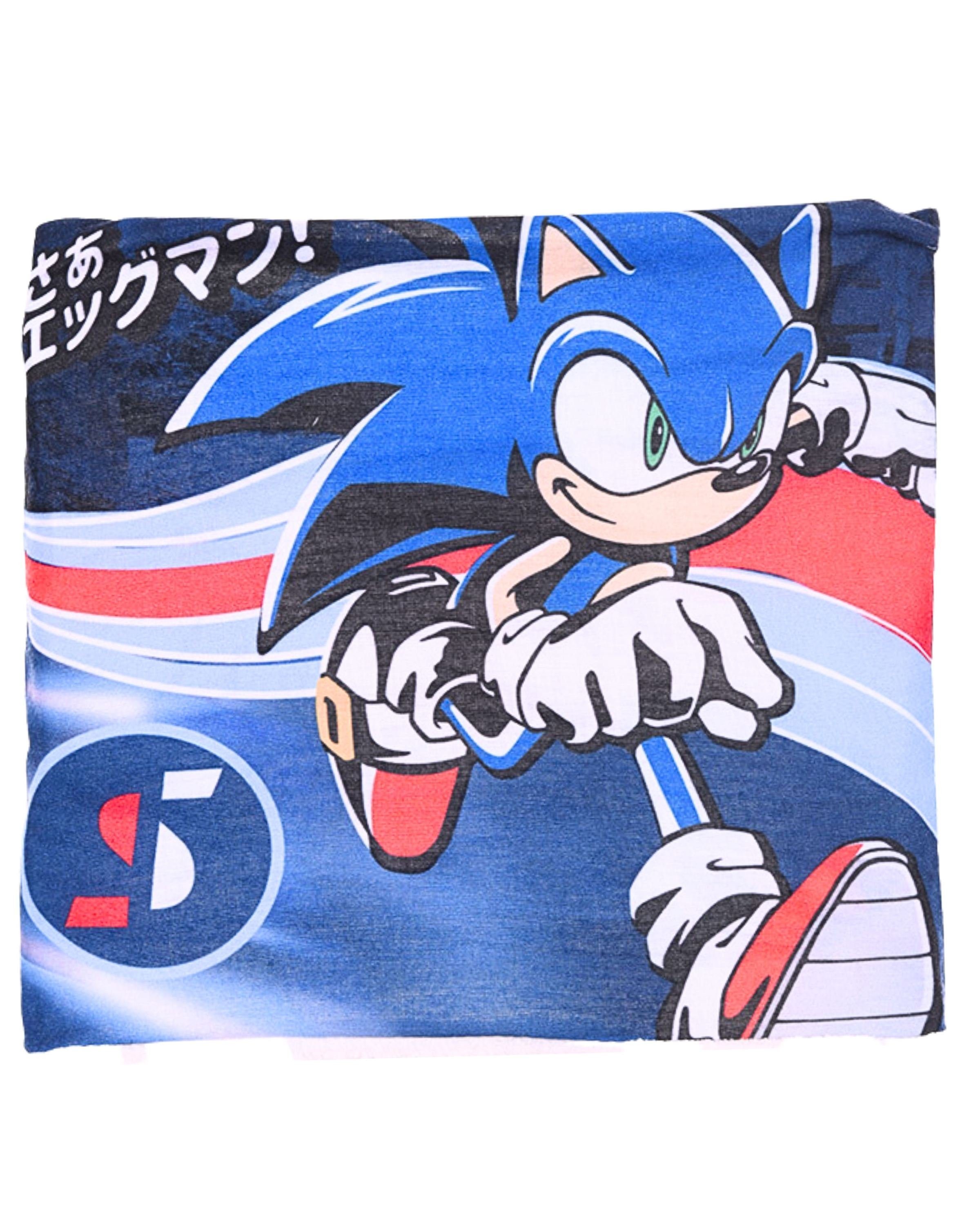 Loop mit Hedgehog extra Kinder Sonic The Fleecefutter Schlauchschal leicht SEGA,