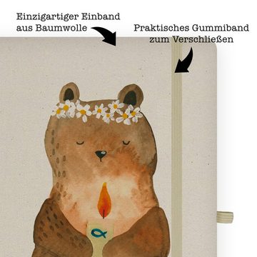 Mr. & Mrs. Panda Notizbuch Bär Kommunion - Transparent - Geschenk, Teddy, Eintragebuch, Kladde, Mr. & Mrs. Panda, Hardcover
