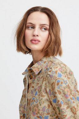 Atelier Rêve Kurzjacke IRAPRIL JA2 coole Overshirt mit Druck