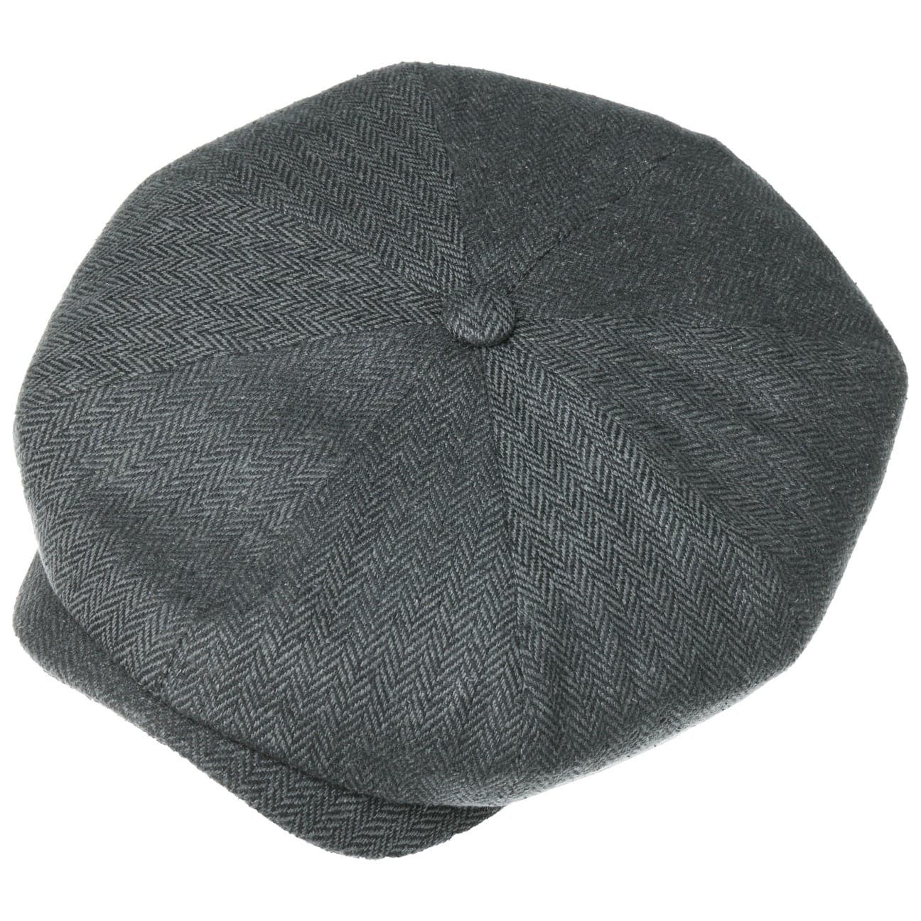 Stetson Flat Cap (1-St) Schiebermütze mit Schirm, Made in the EU