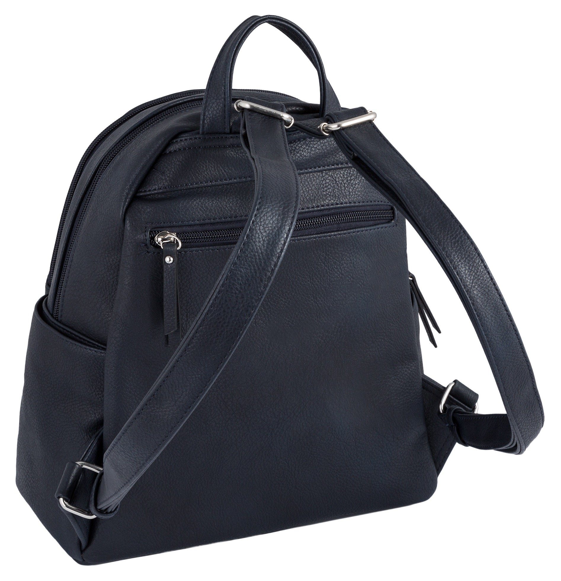 Gabor Rucksack Mina, aus weichem leichten Lederimitat, lässig im praktischen Format