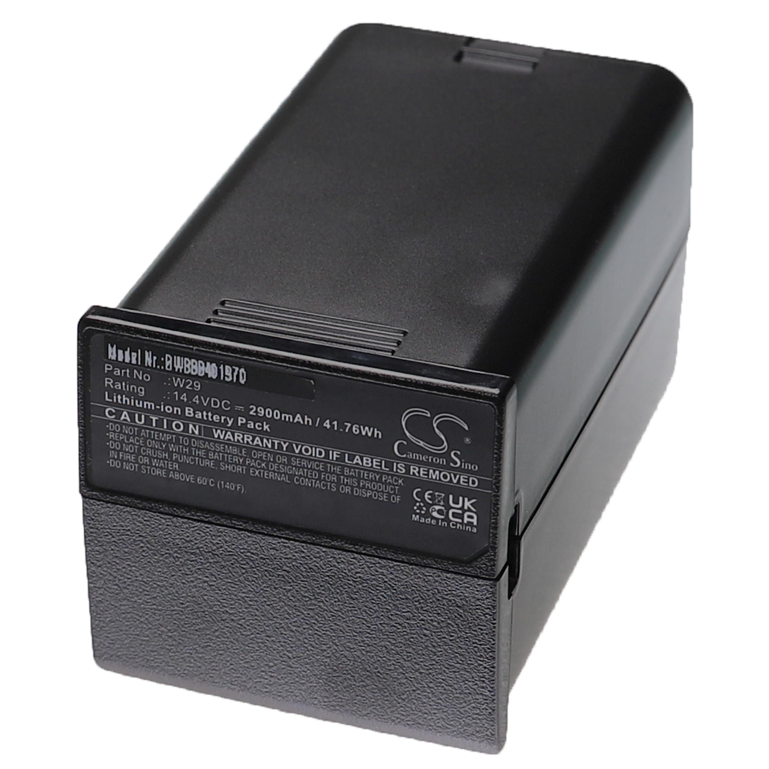 AD200 kompatibel Li-Ion (14,4 mit 2900 V) Godox vhbw Pro, mAh AD200 Akku