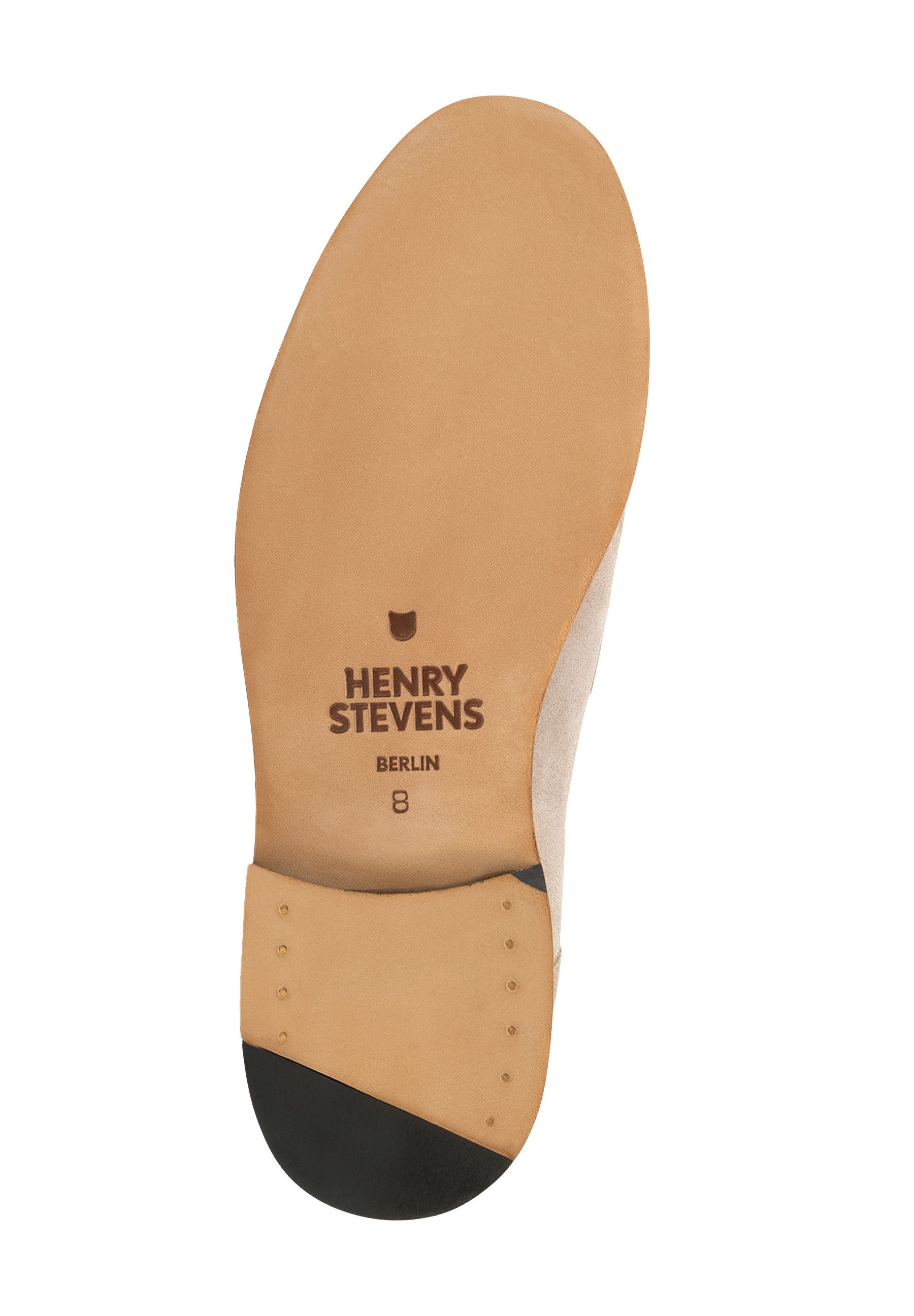 Henry Stevens Haywood PL Businessschuh Loafer Herren Halbschuhe Leder handgefertigt, Anzugschuhe Slipper – Bild 4 von 5