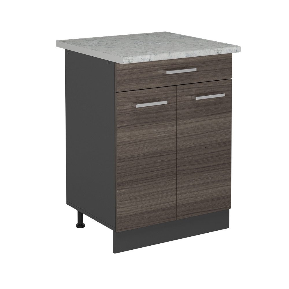 Vicco Unterschrank R-Line, Edelgrau/Anthrazit, 60 cm günstig online kaufen
