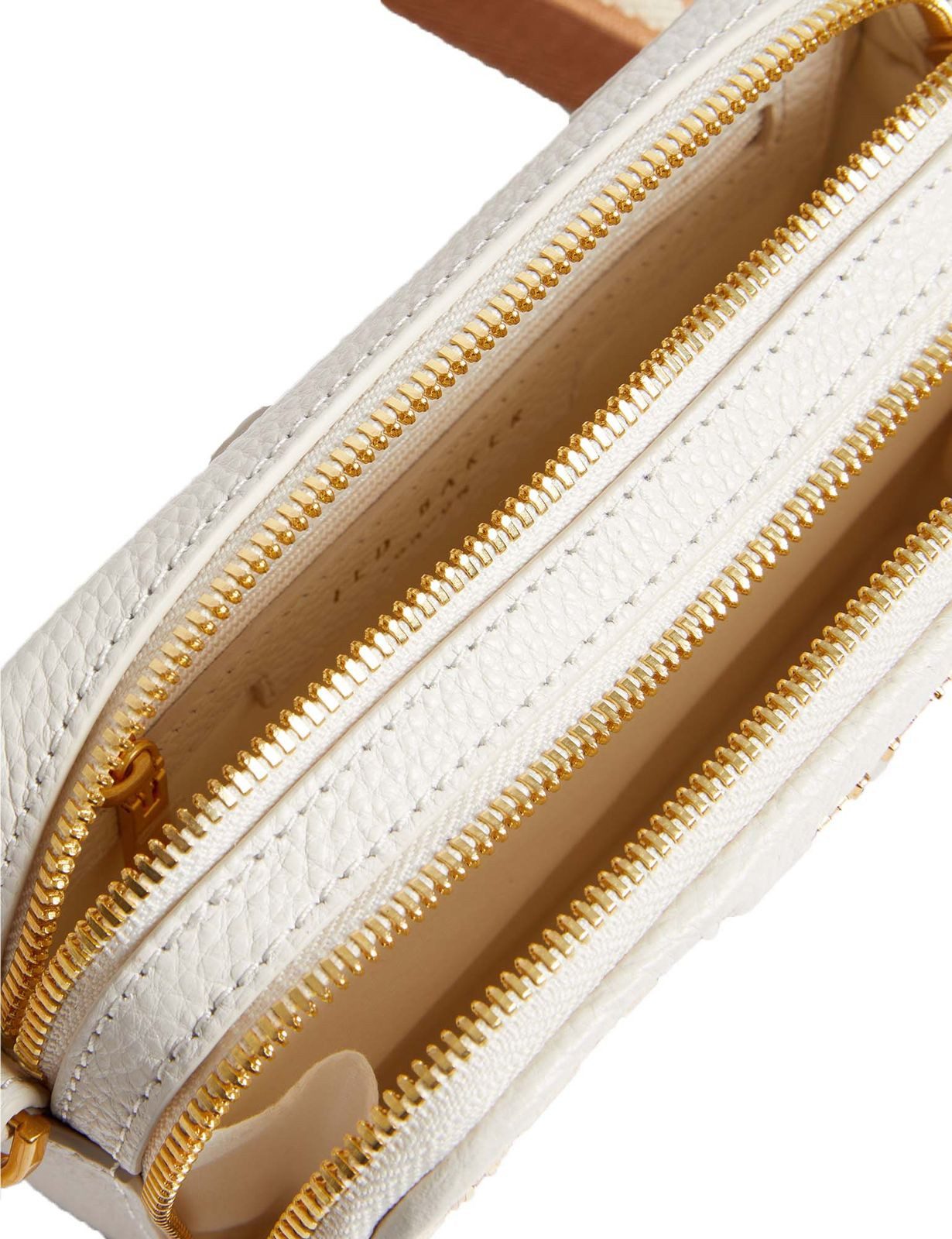 Ted Baker Umhängetasche Baria Mini Webbing Faux Raffia Camera Bag
